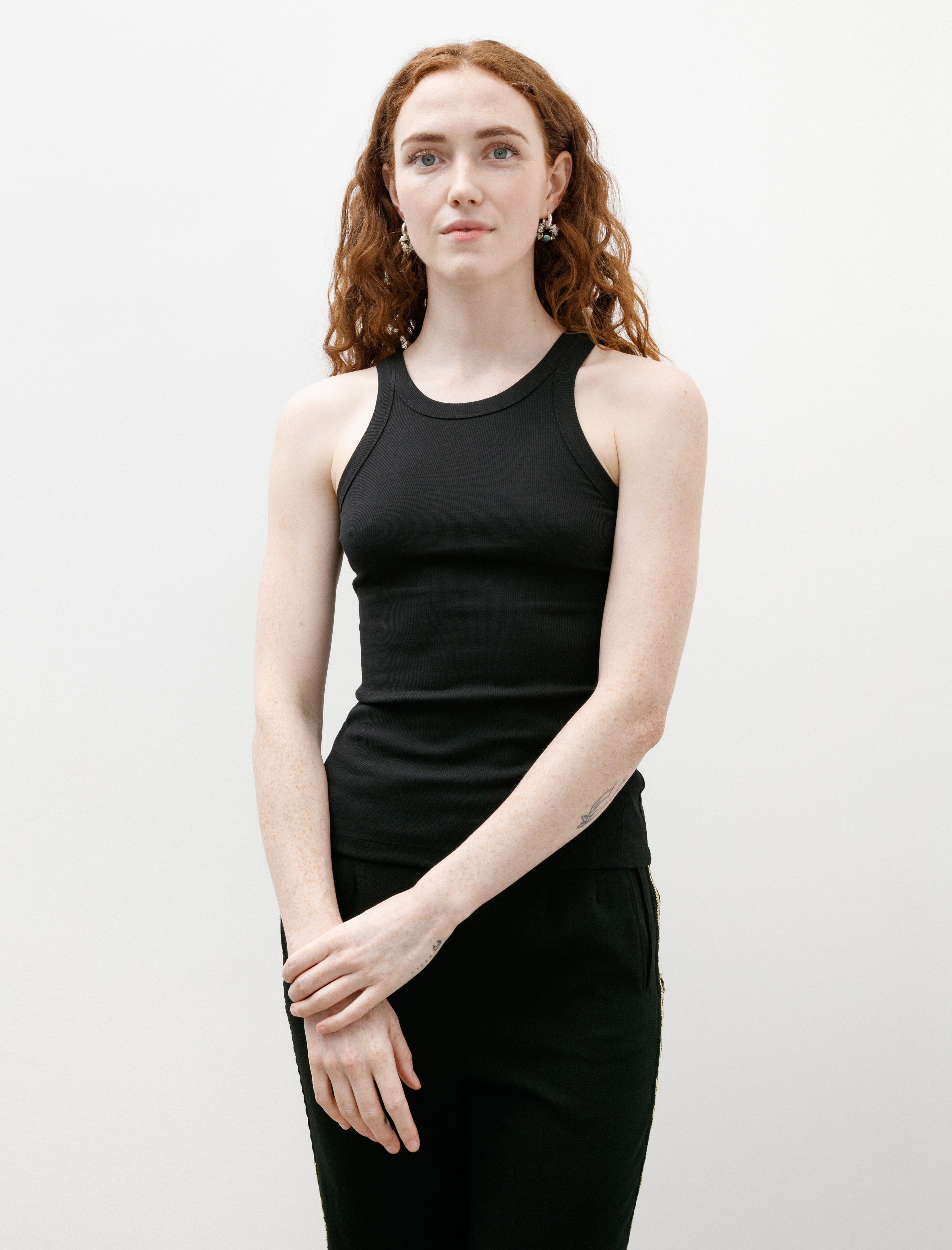 Totëme Curved Rib Tank Black
