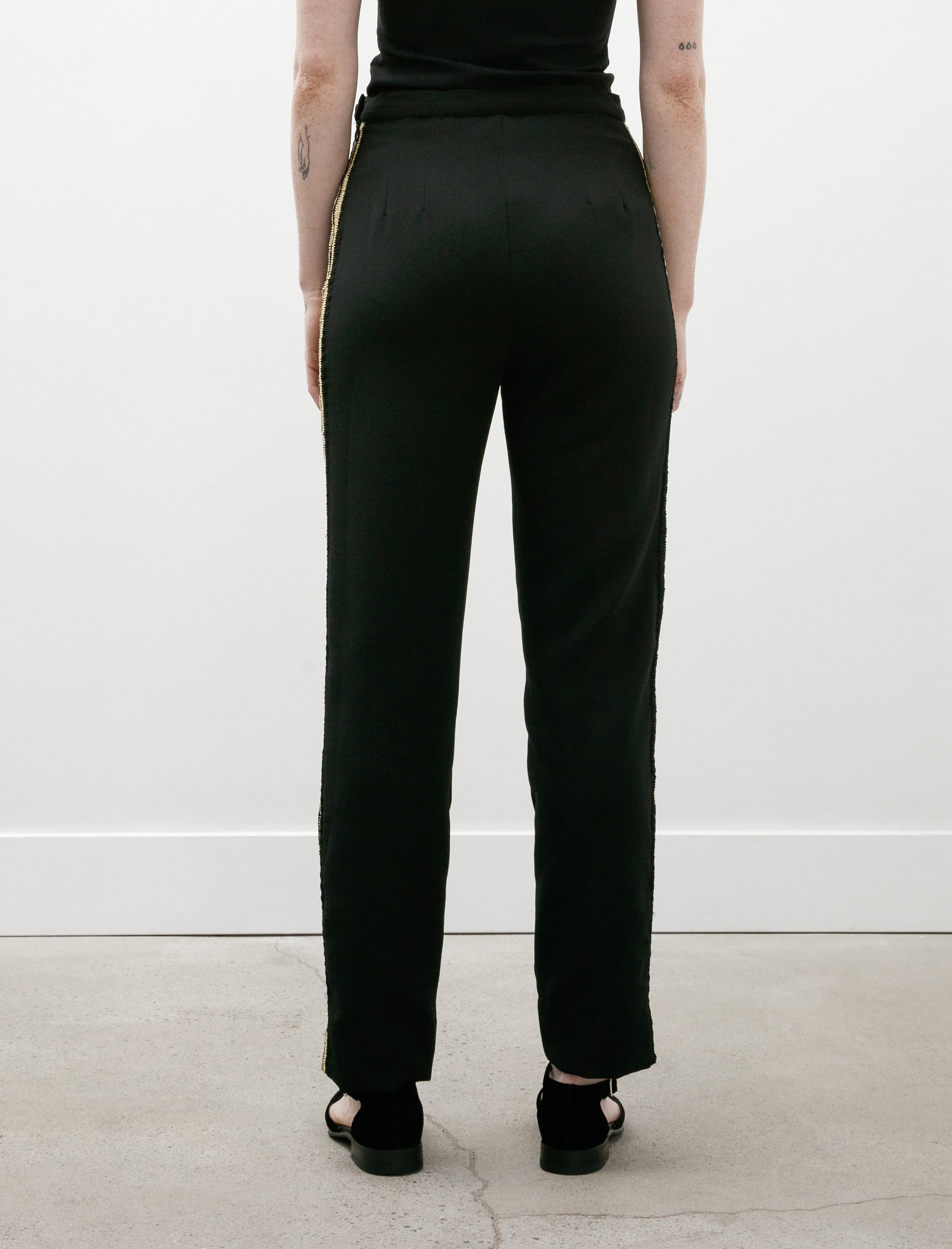 Bode Weedy Crochet Trousers