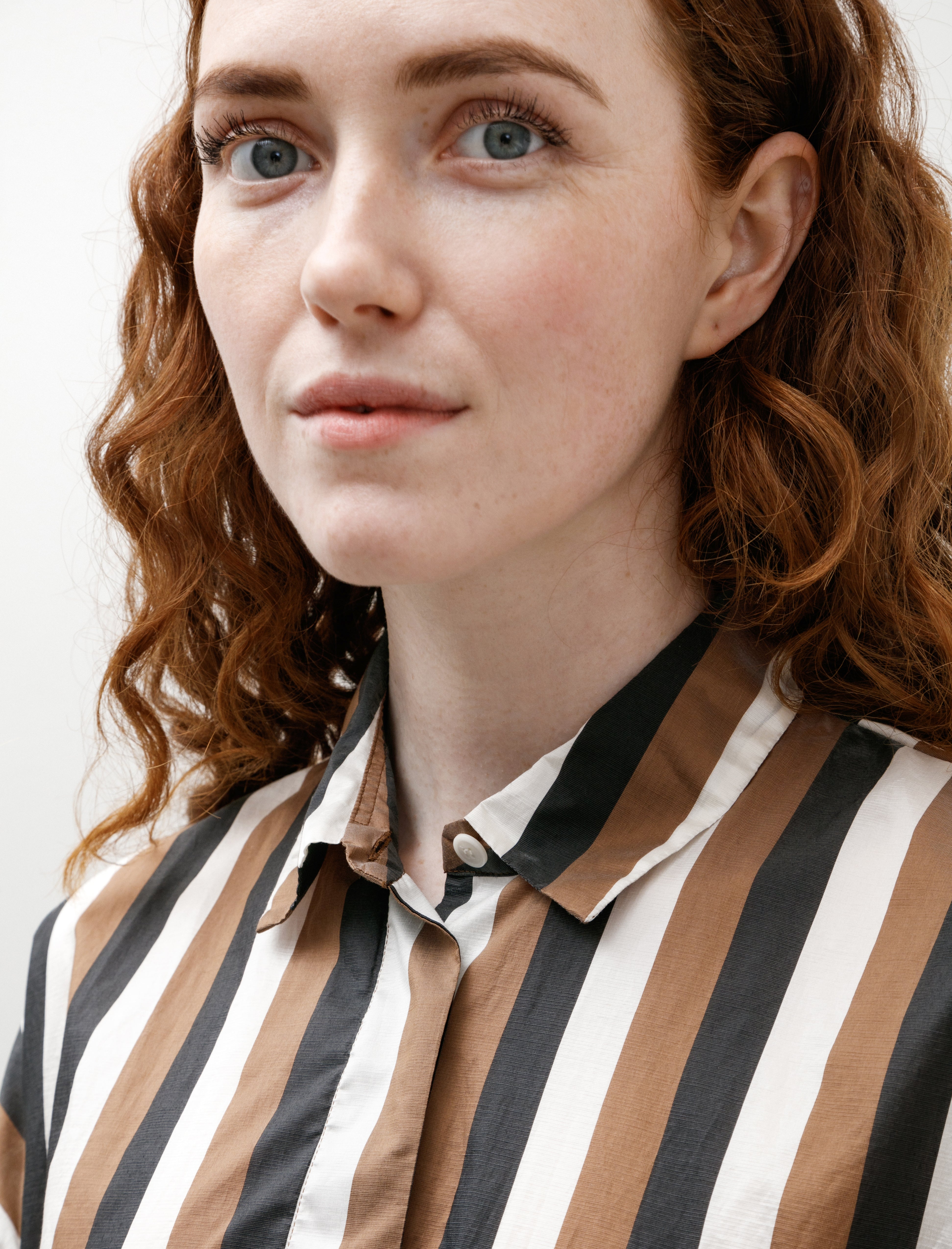 Casey Casey Stephanie Dress Taffeta Stripes