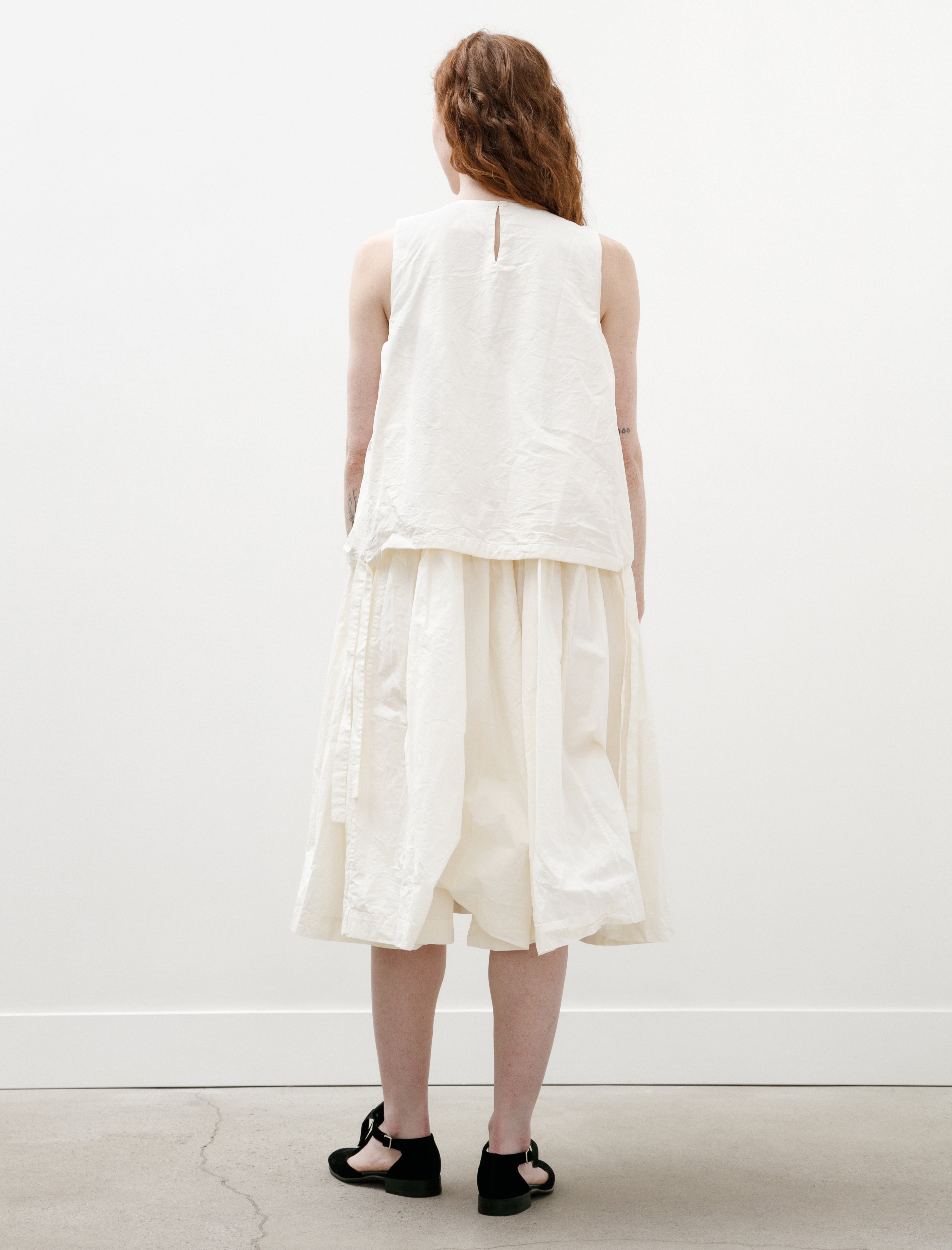 Casey Casey Astrid Dress Paper Cot Off White