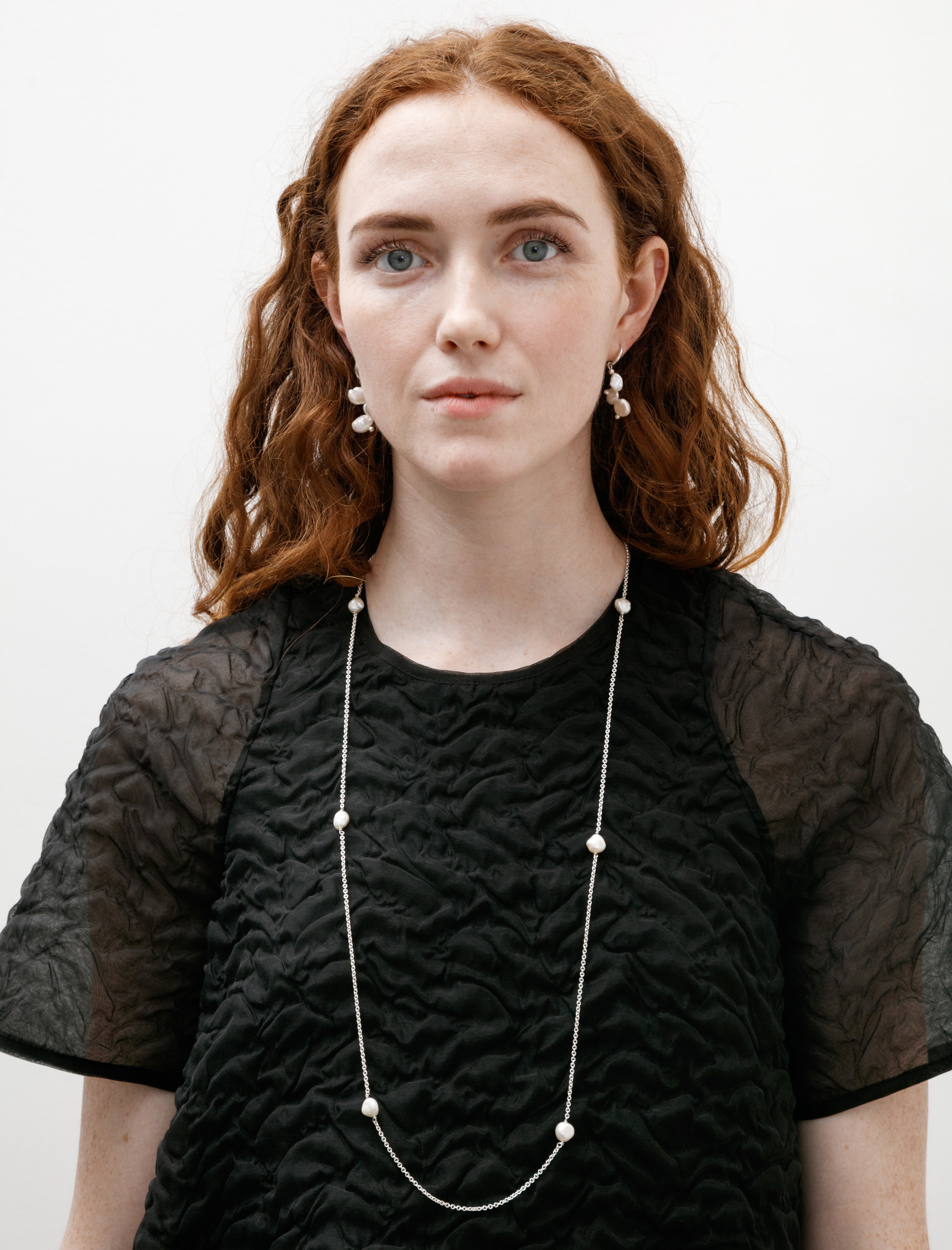 Santangelo Iannucci Necklace Keshi Pearls