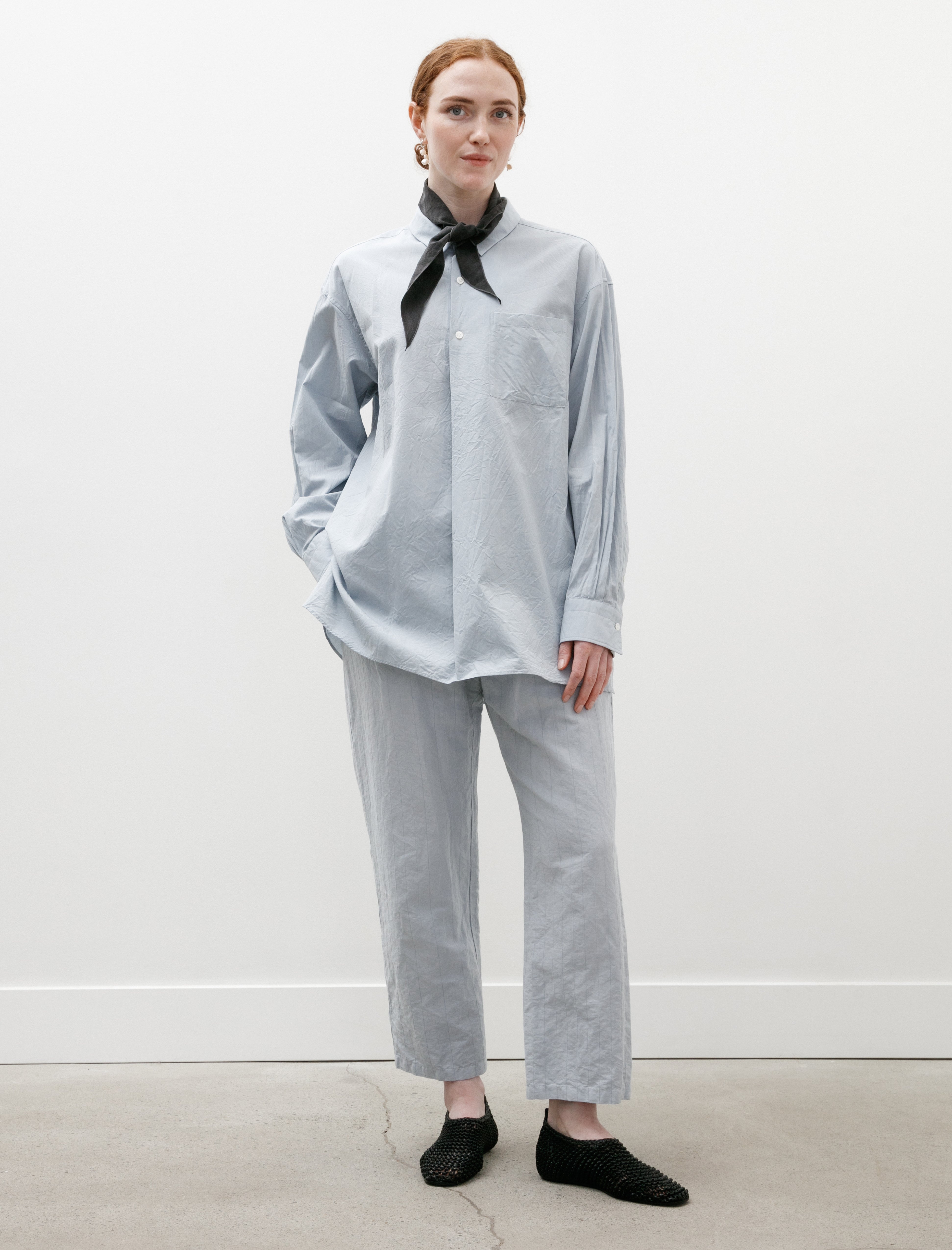 Yoko Sakamoto Standard Easy Pants Sky Blue