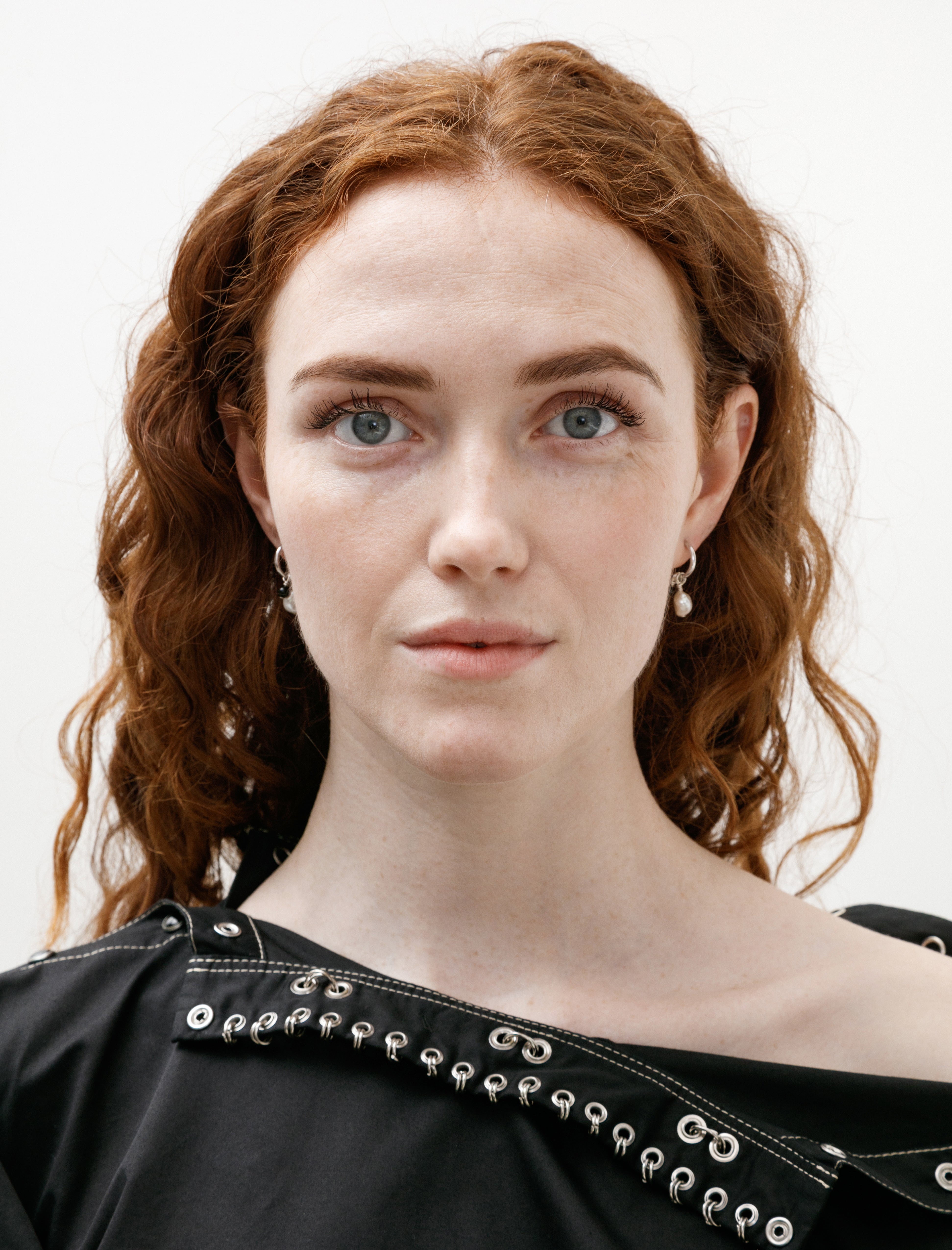 Santangelo Baba Earrings Baby Black Agate