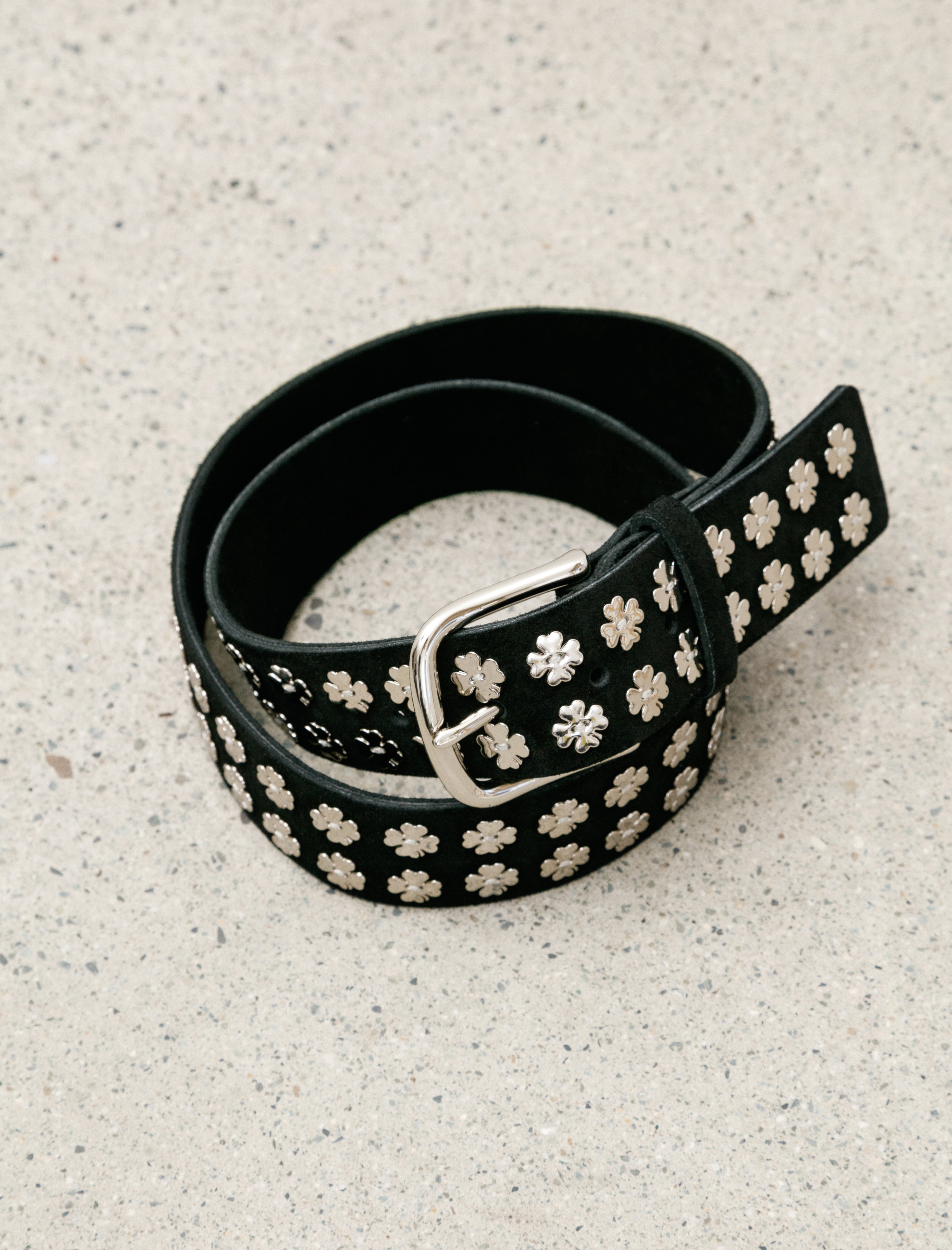 Bode Clover Charm Belt