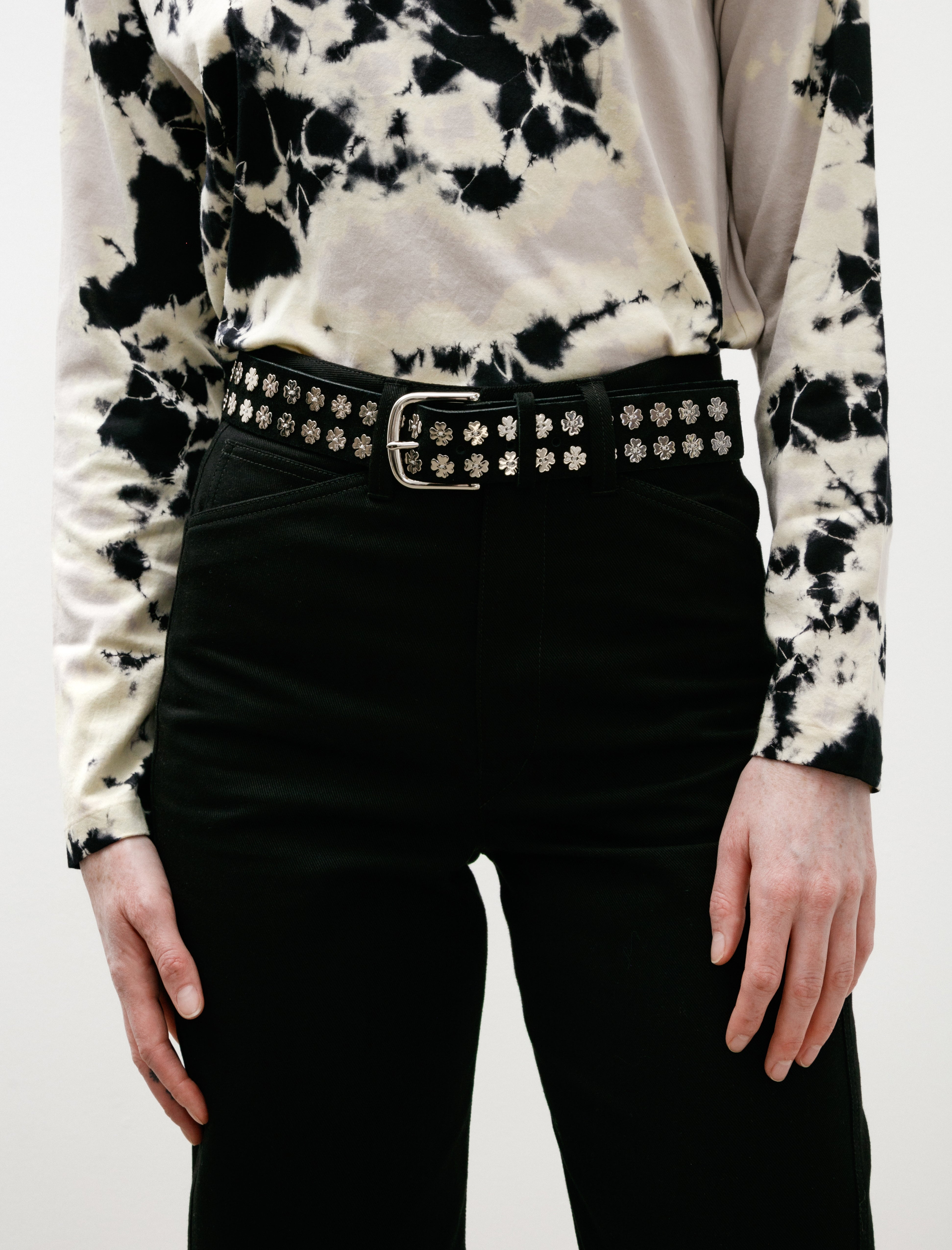 Bode Clover Charm Belt