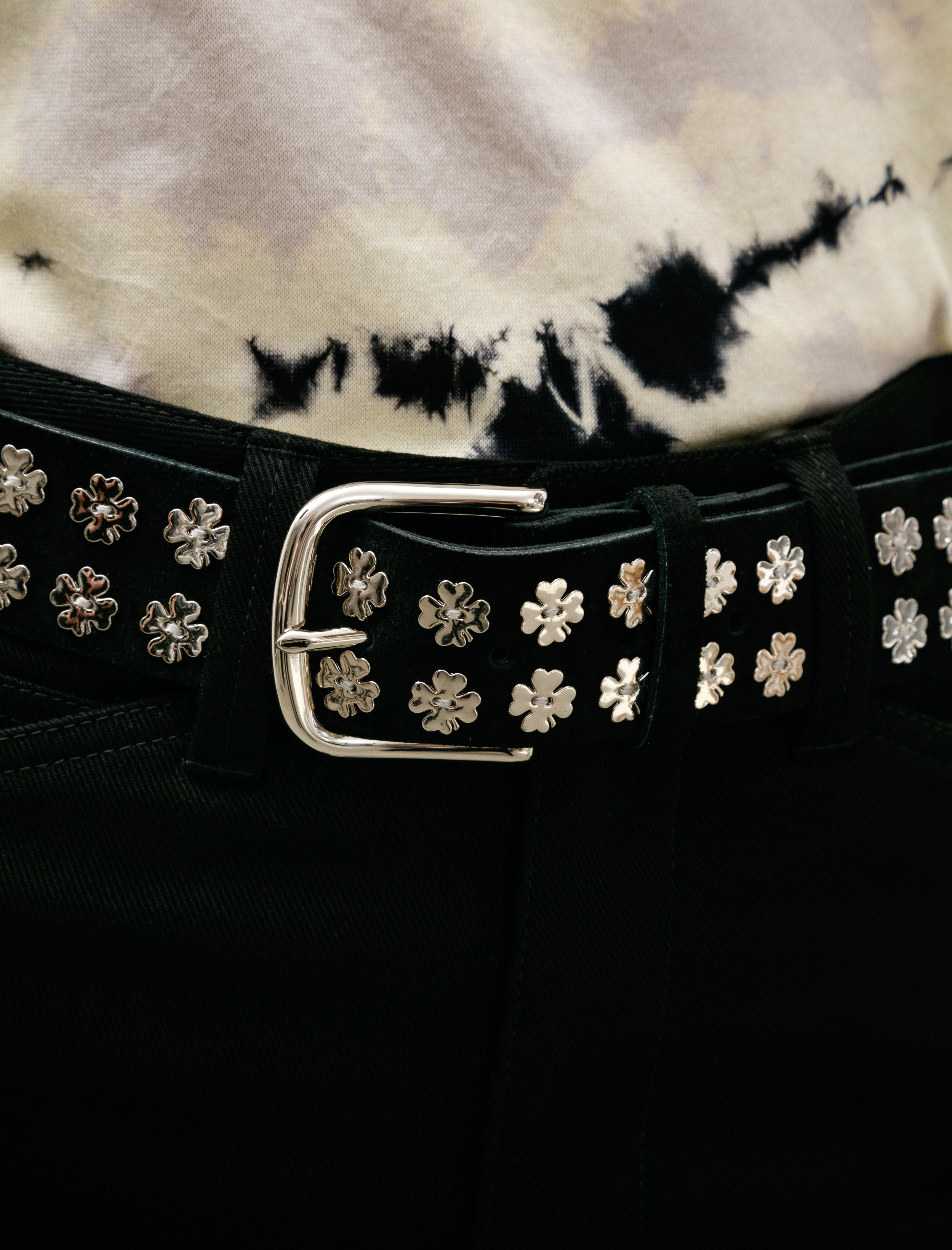 Bode Clover Charm Belt