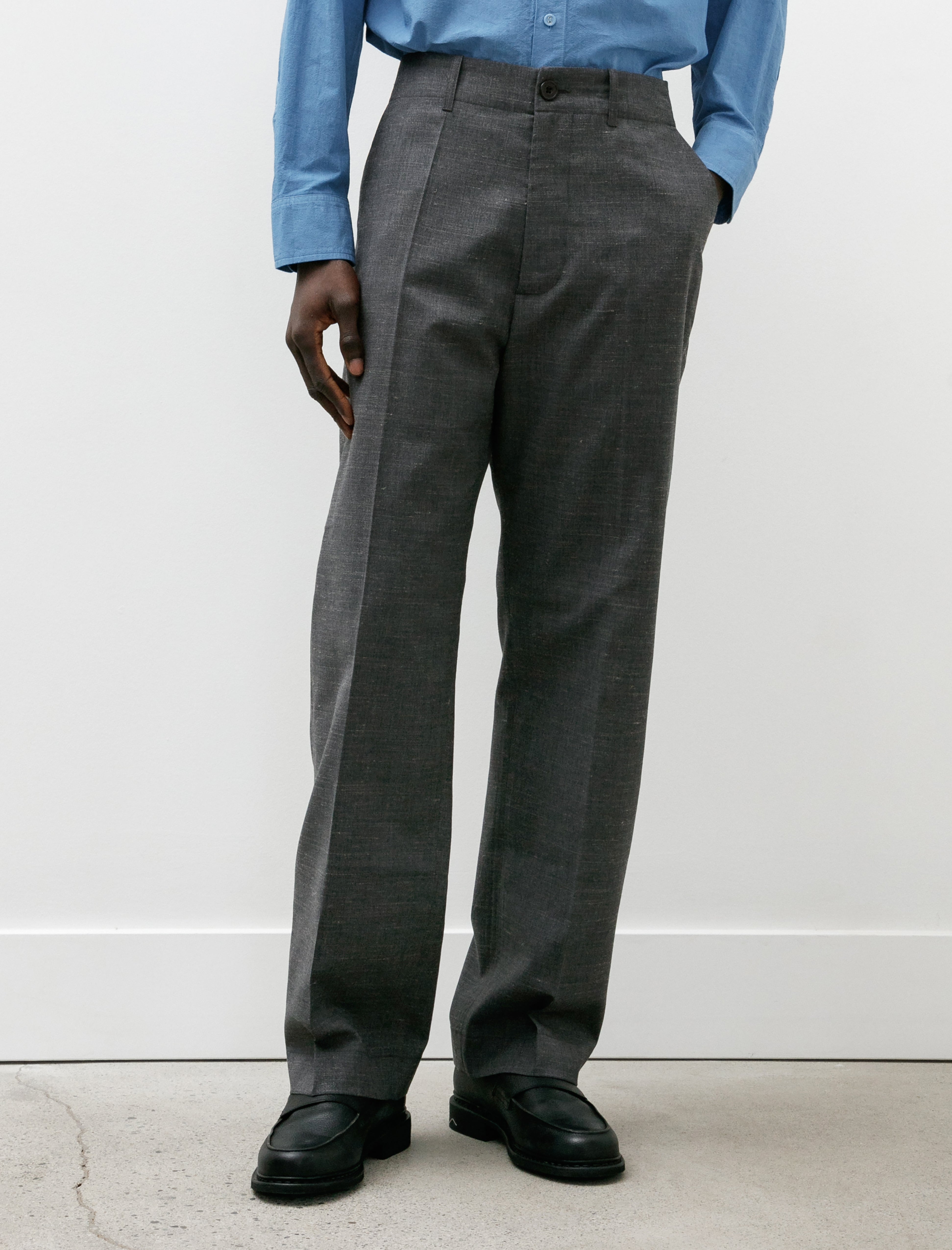 Arpenteur Fox Pant Tropical Wool Mix Charcoal