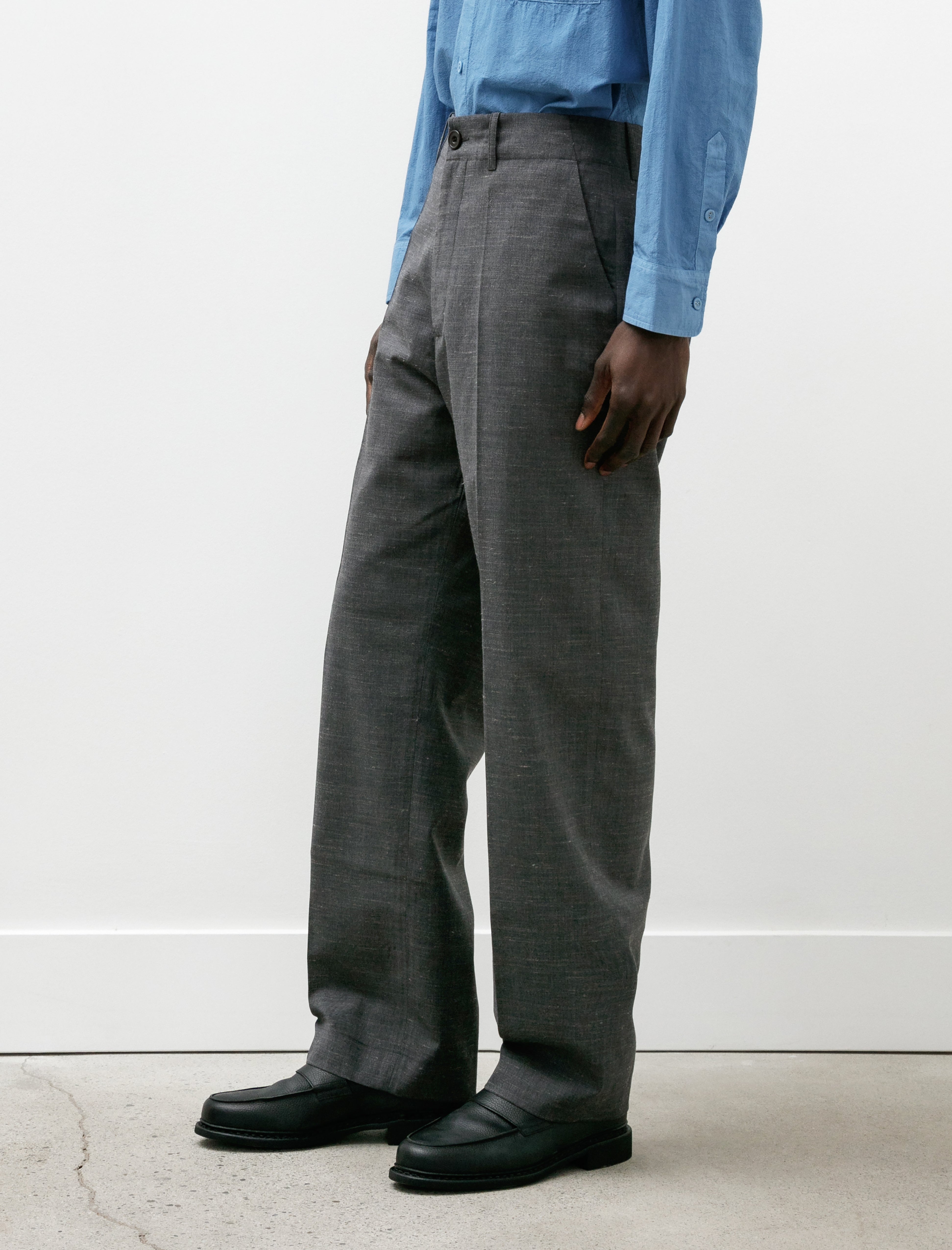 Arpenteur Fox Pant Tropical Wool Mix Charcoal