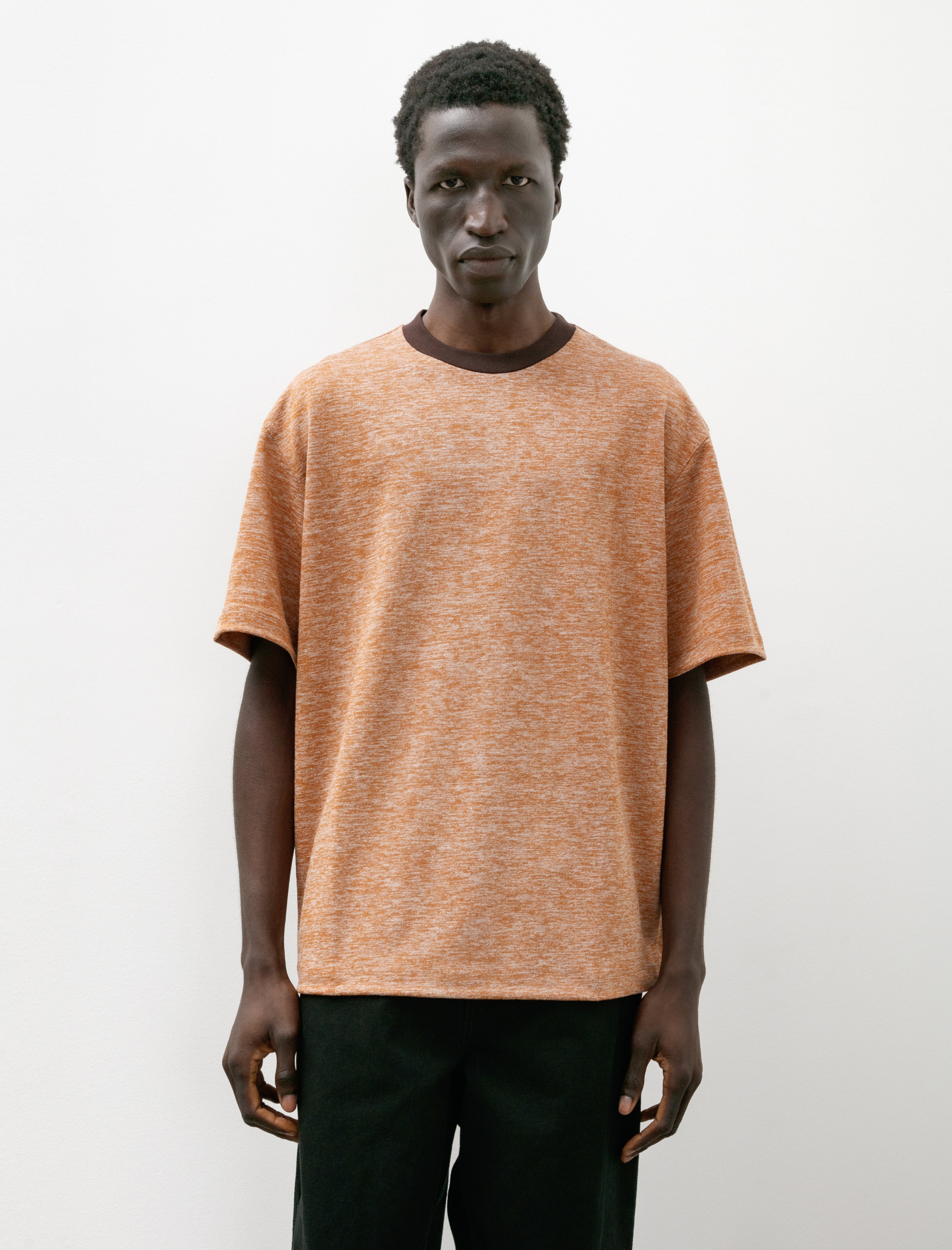 Ernie Palo Melange T-Shirt Brown