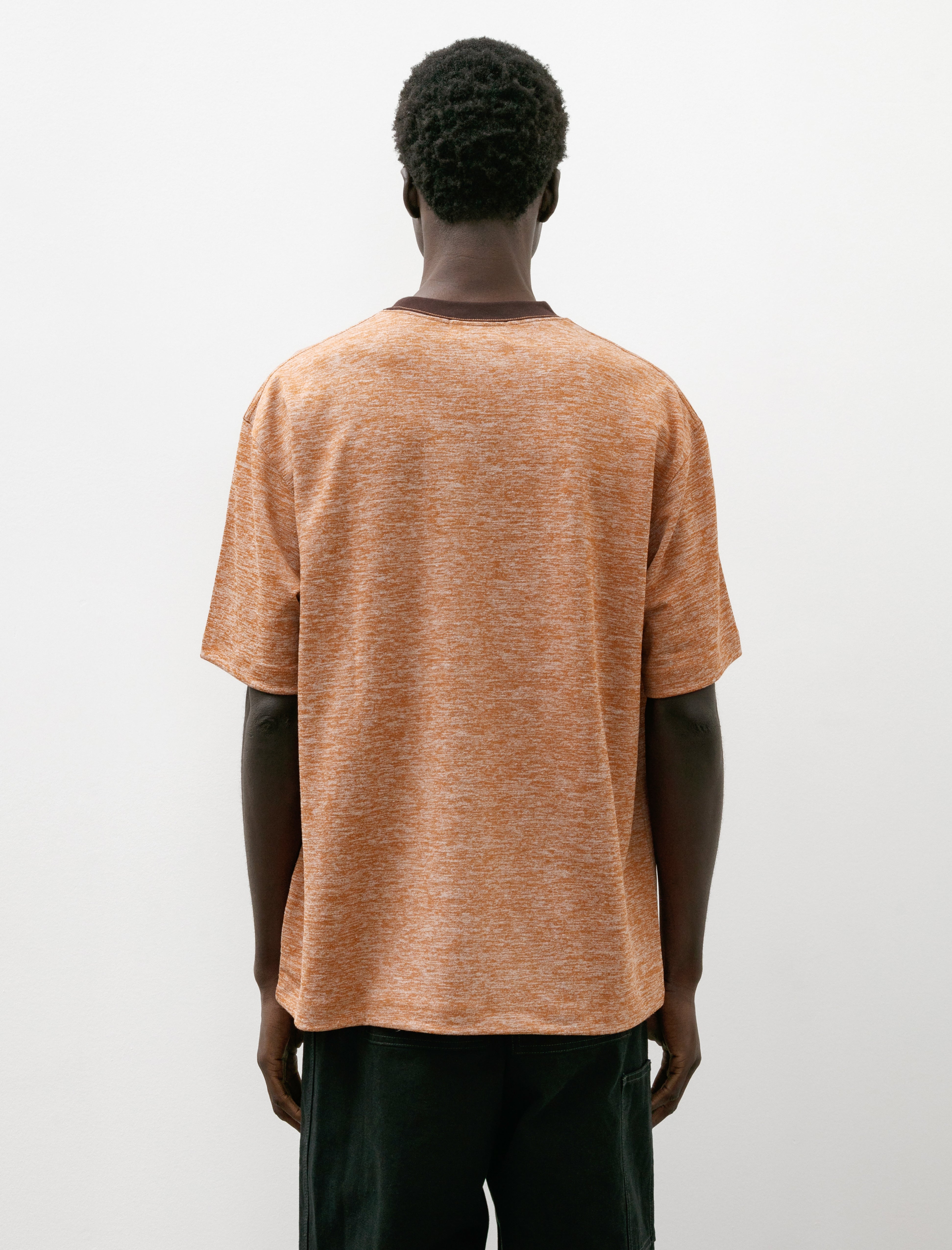 Ernie Palo Melange T-Shirt Brown