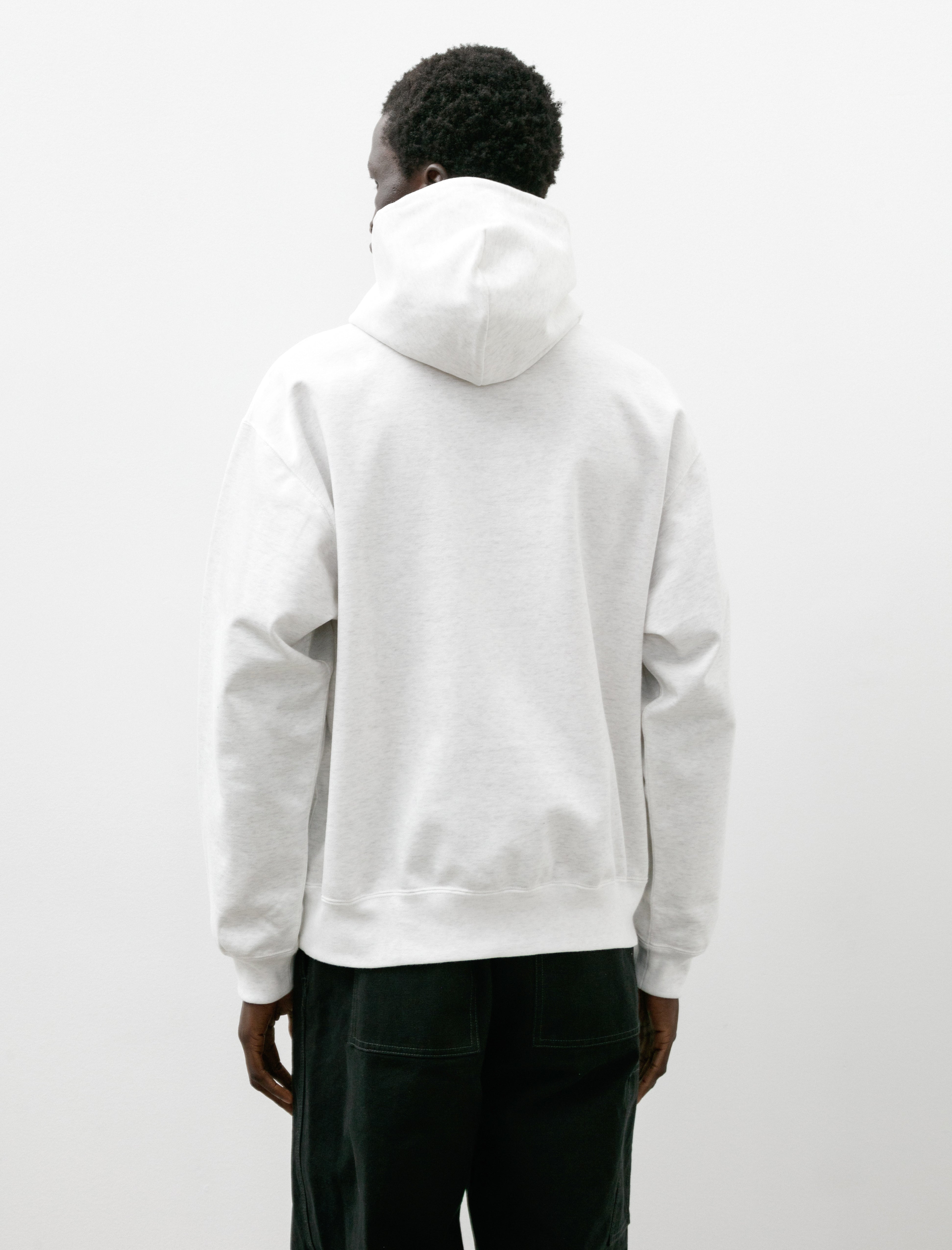 Ernie Palo Cotton Zip Hoodie Grey