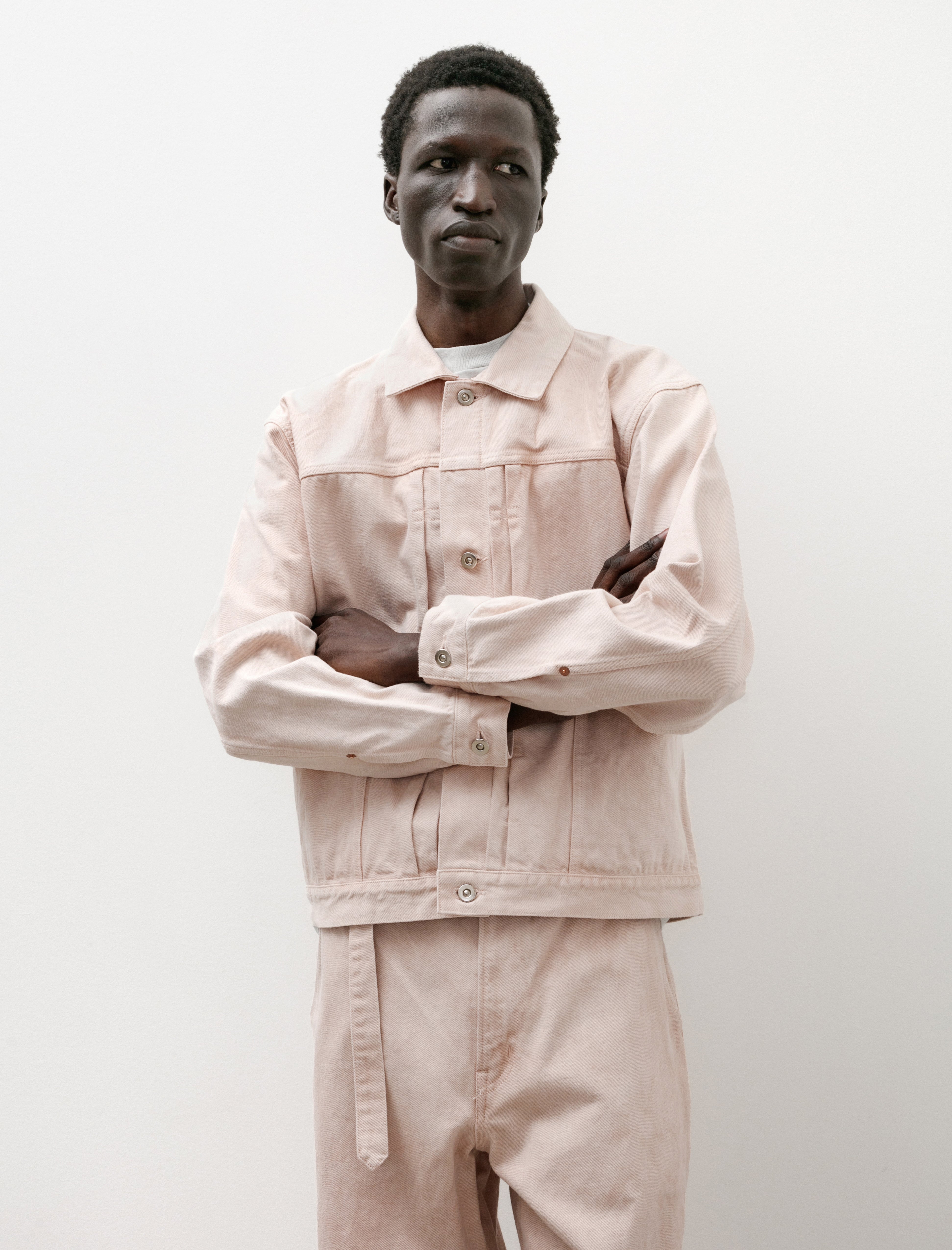 Yoko Sakamoto Pleats Blouse Chestnut