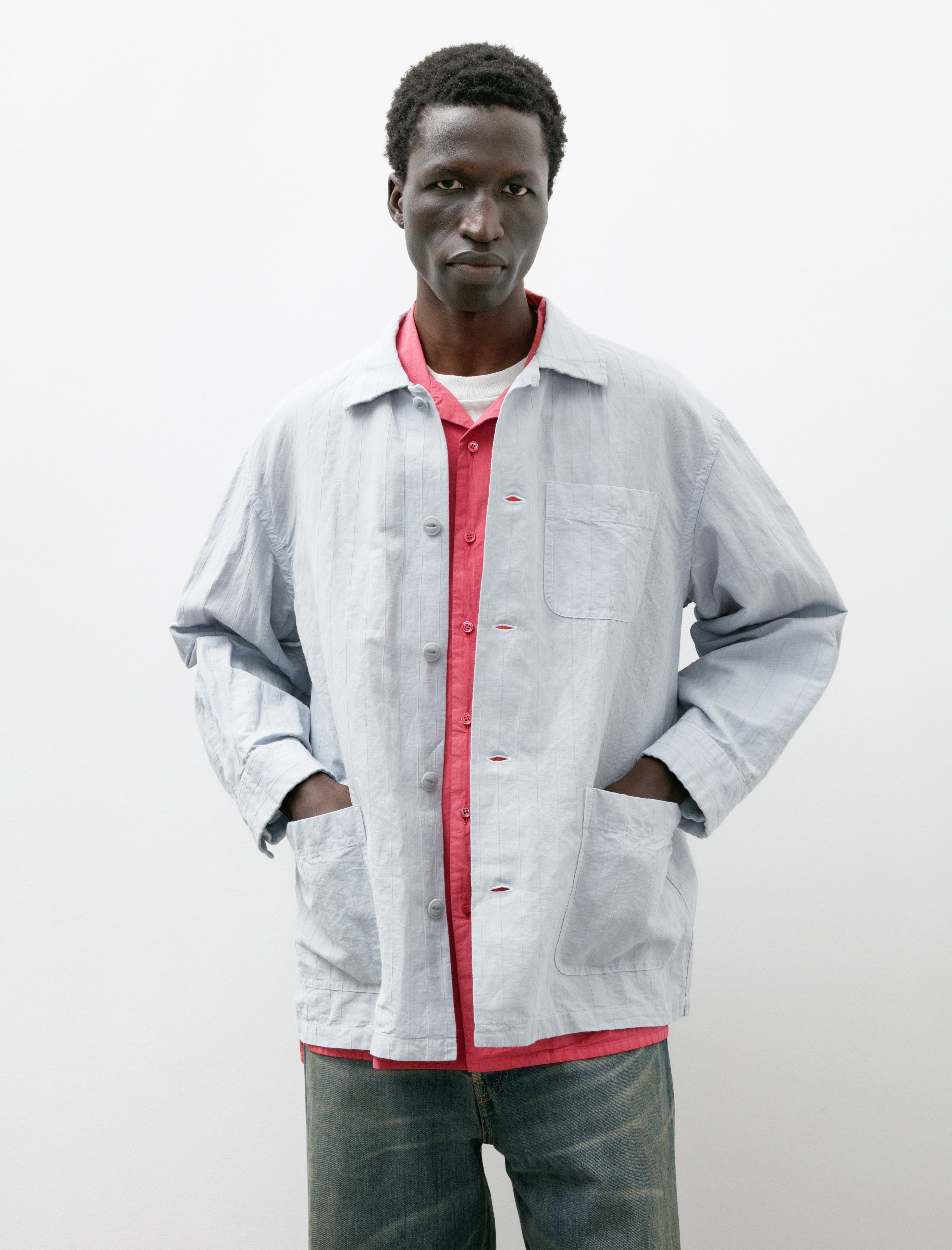 Yoko Sakamoto Work Shirt Sky Blue