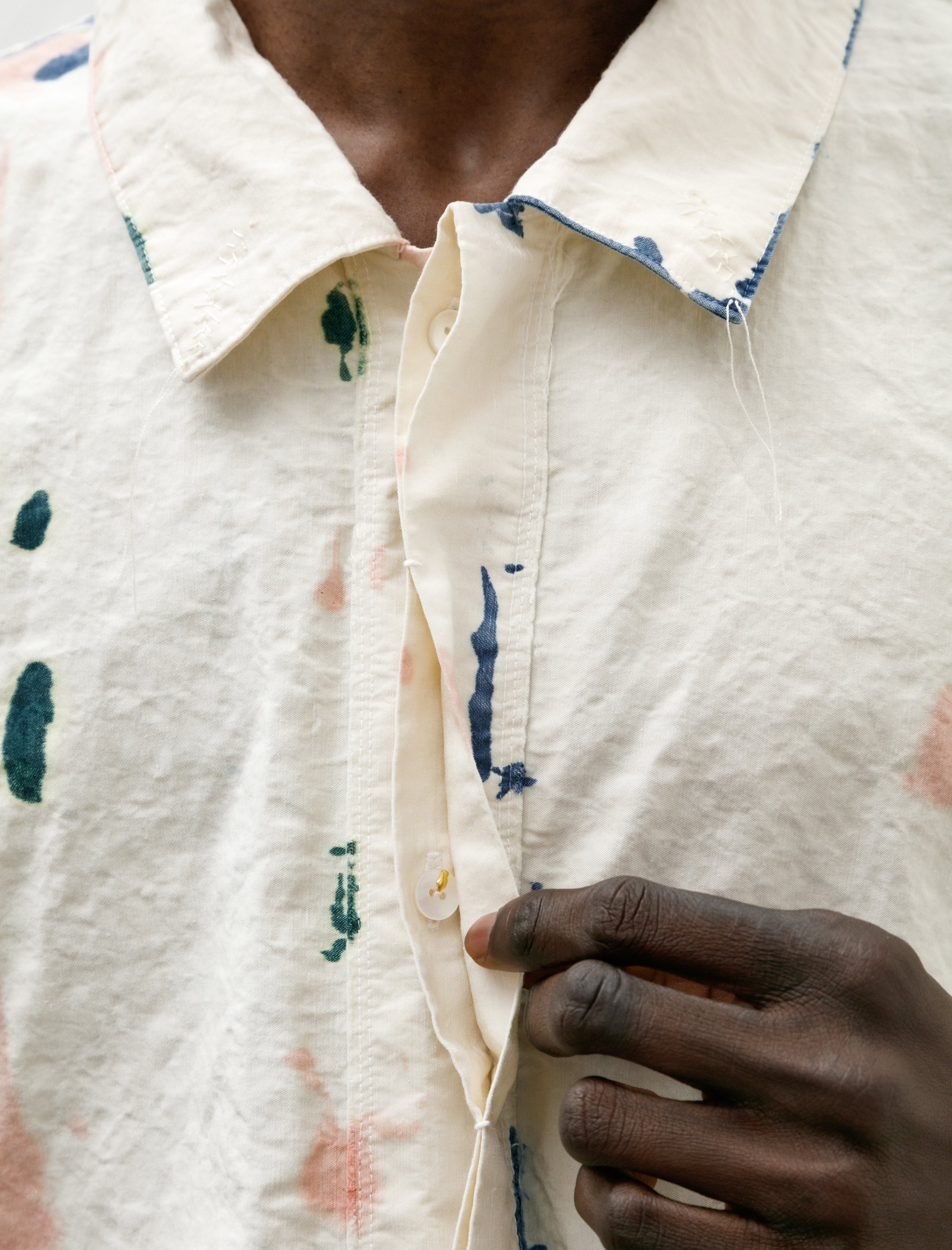 Cottle Leaf Vein Tailor Made Shirt Fermentation