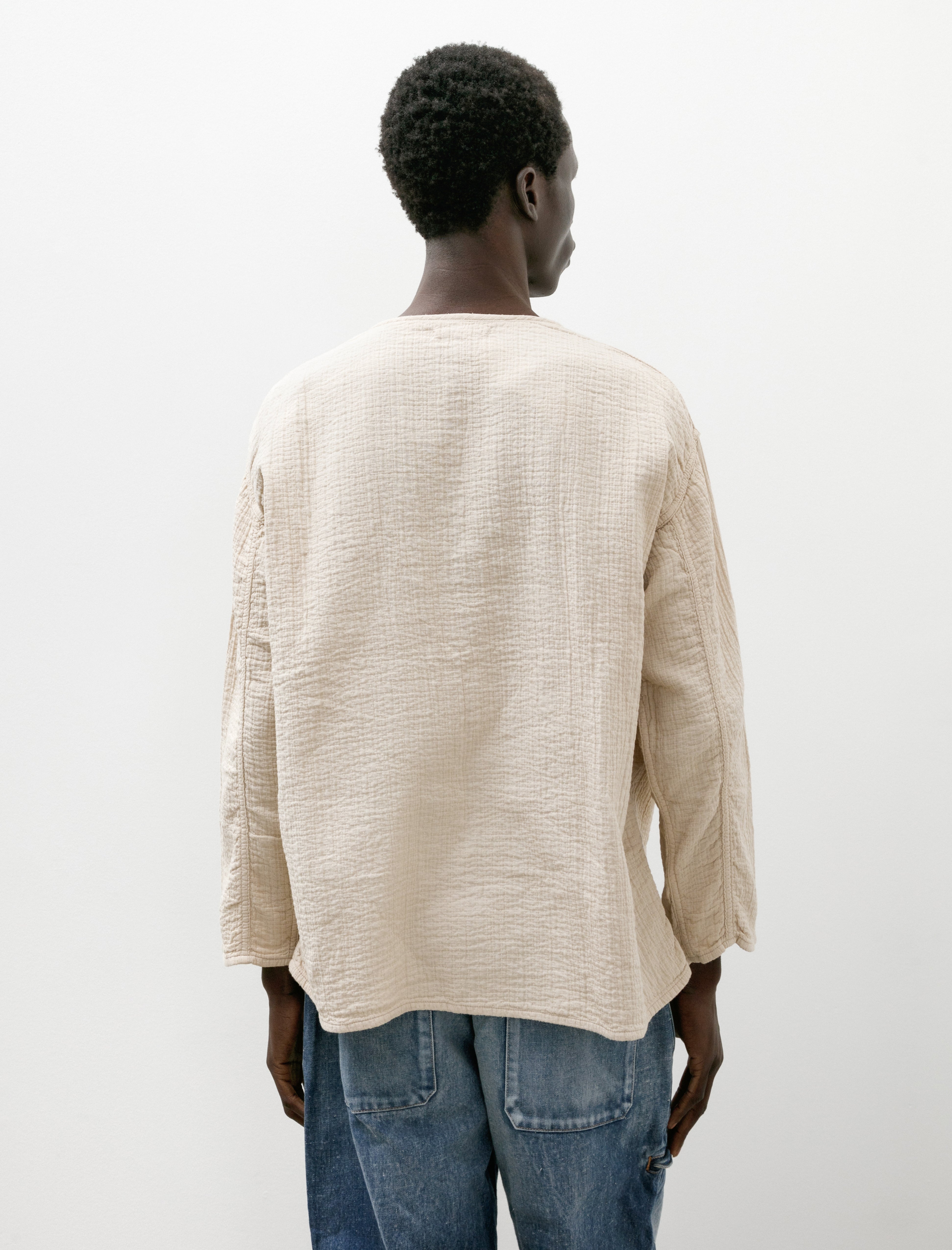 Cottle Sleep Whispering Sea Cotton Shirt Hinoki