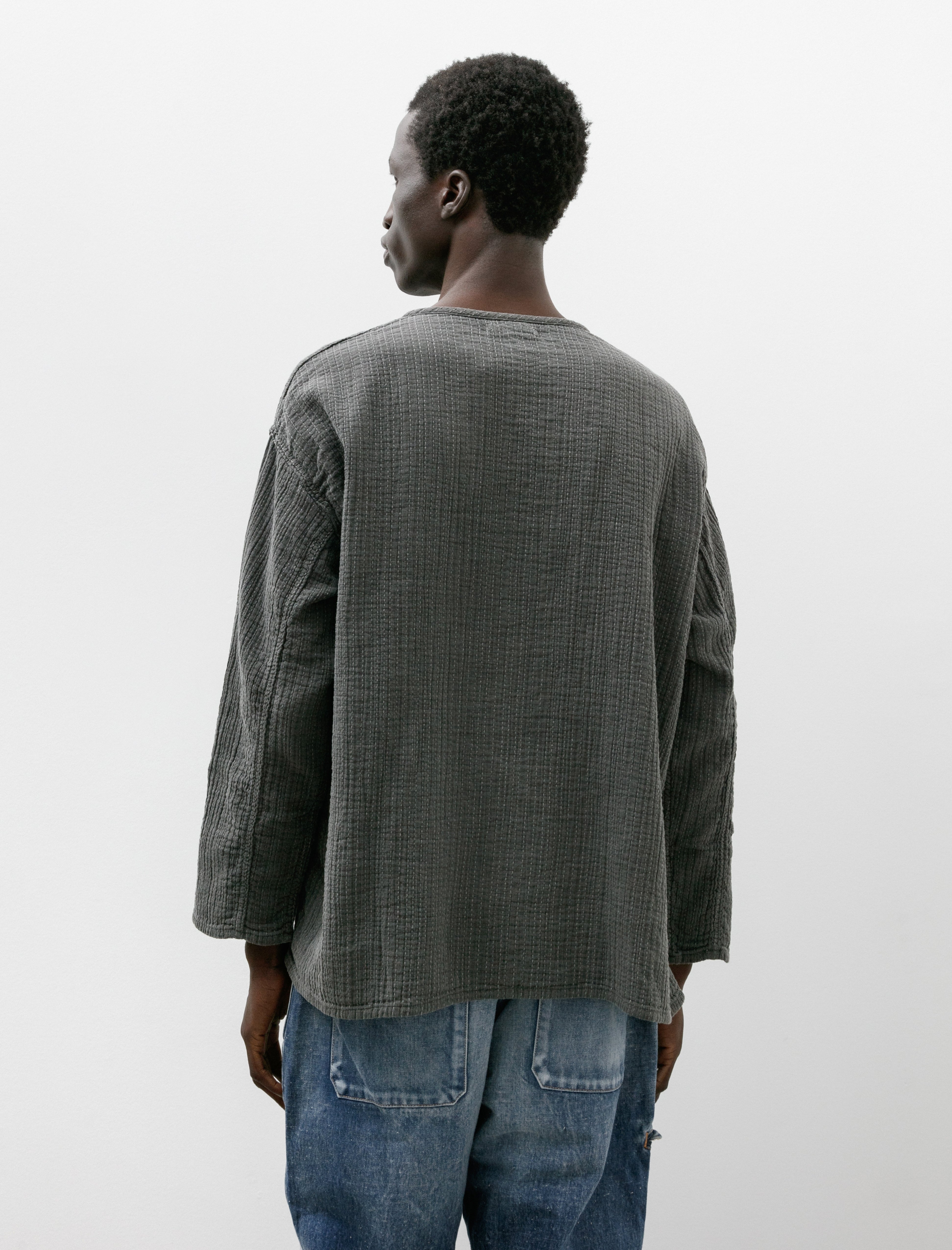 Cottle Sleep Whispering Sea Cotton Shirt Sumi Ink