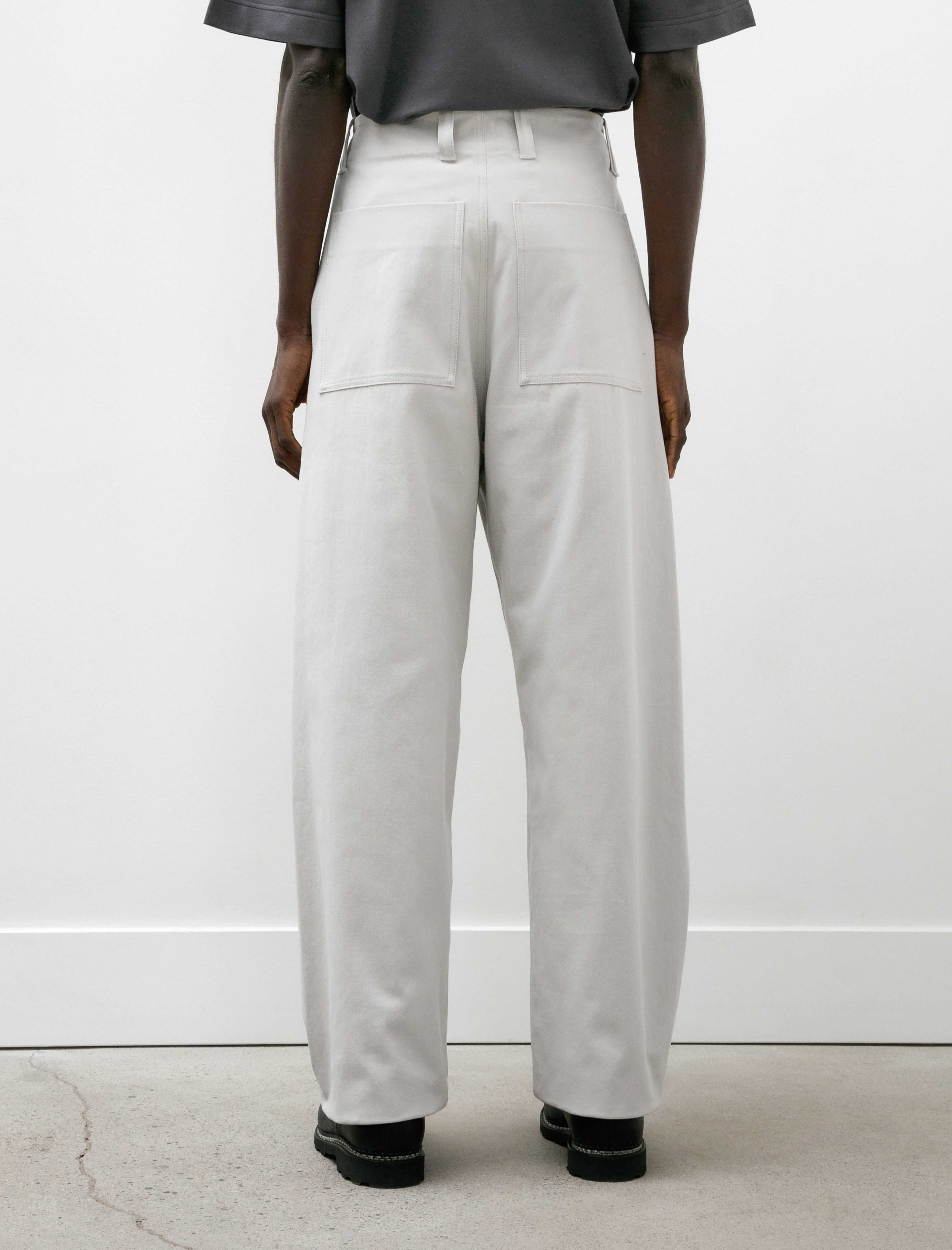 Arpenteur Lux Pants Slub Oxford Greige