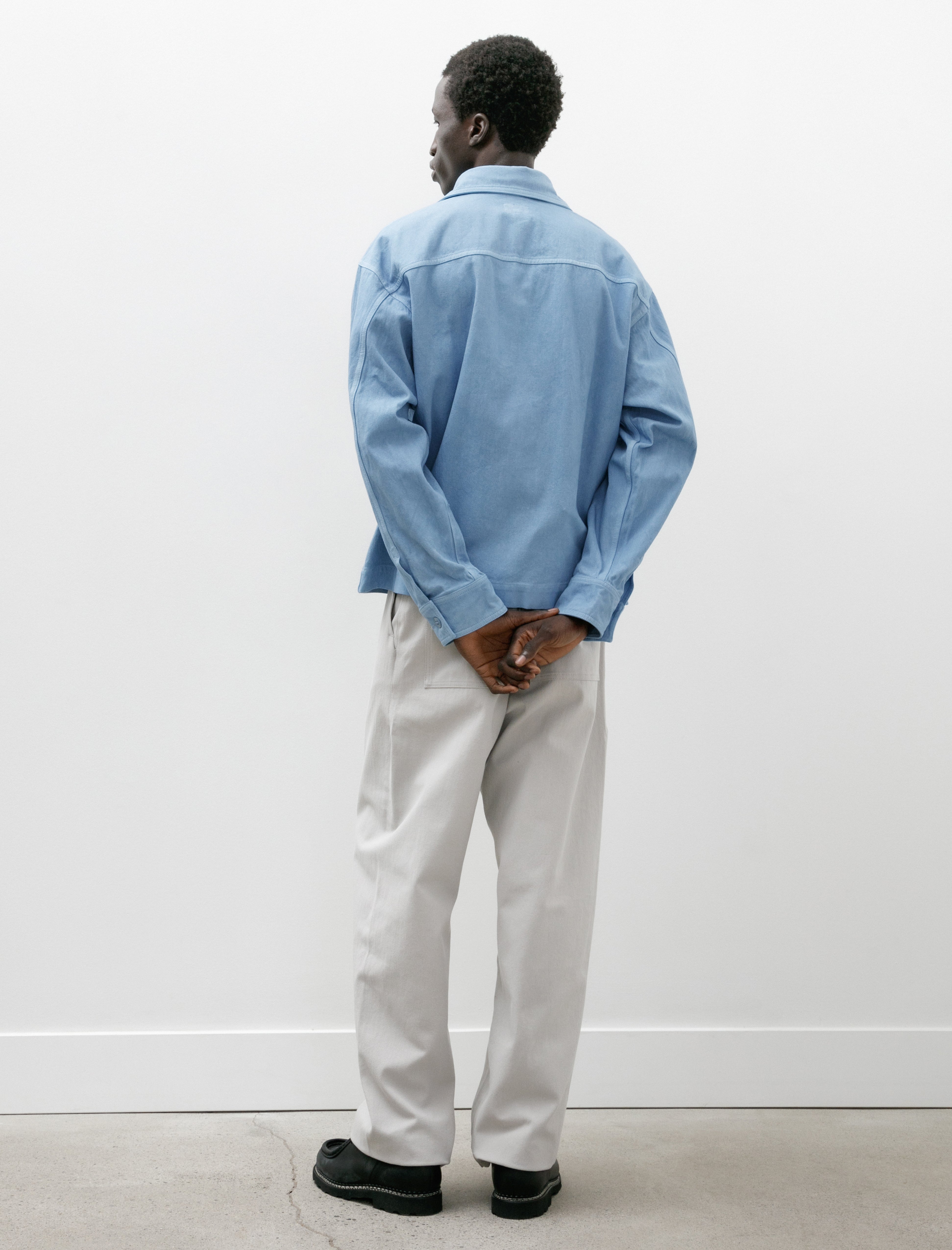 Arpenteur Lux Pants Slub Oxford Greige