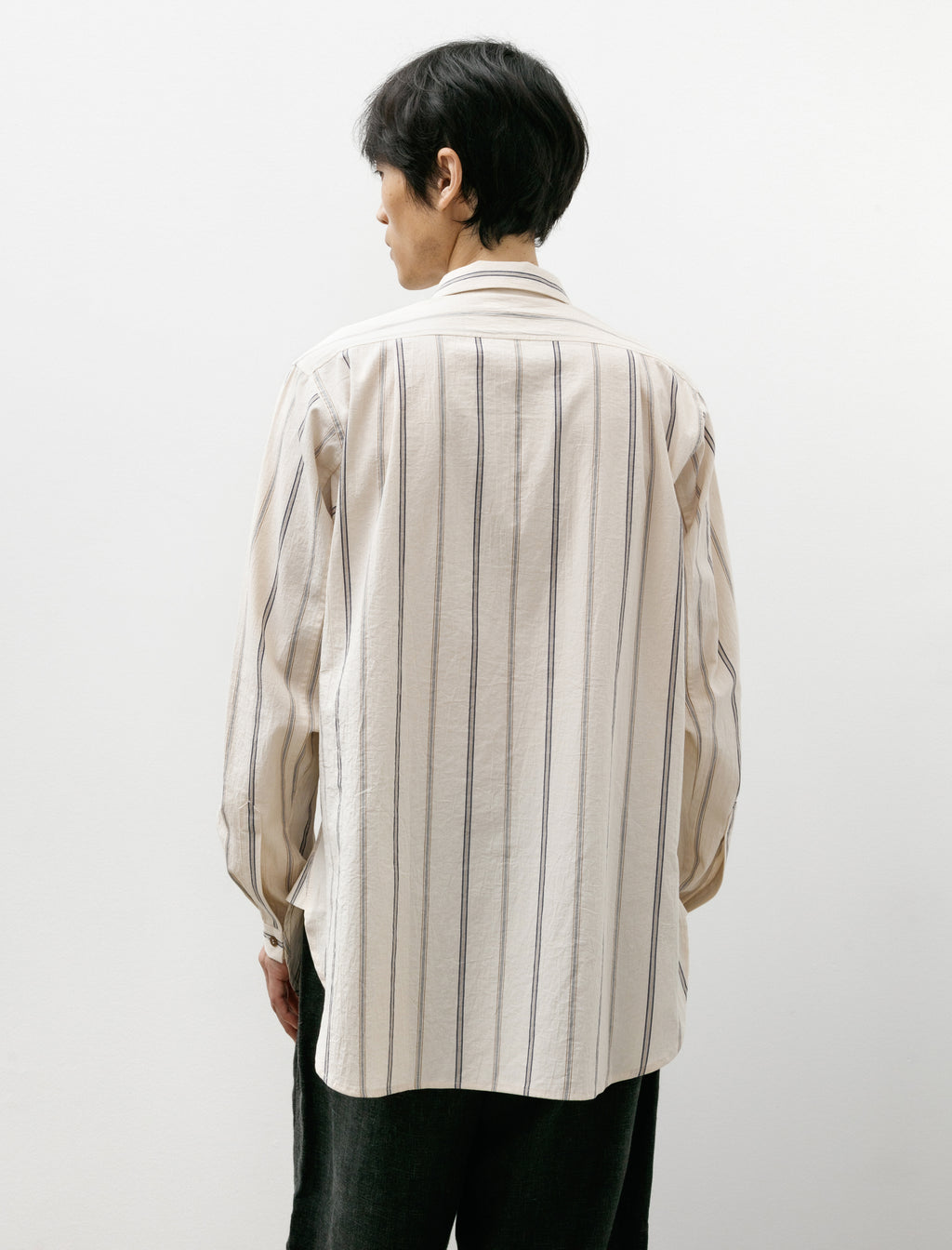 Frank Leder Organic Cotton Striped Shirt – Neighbour