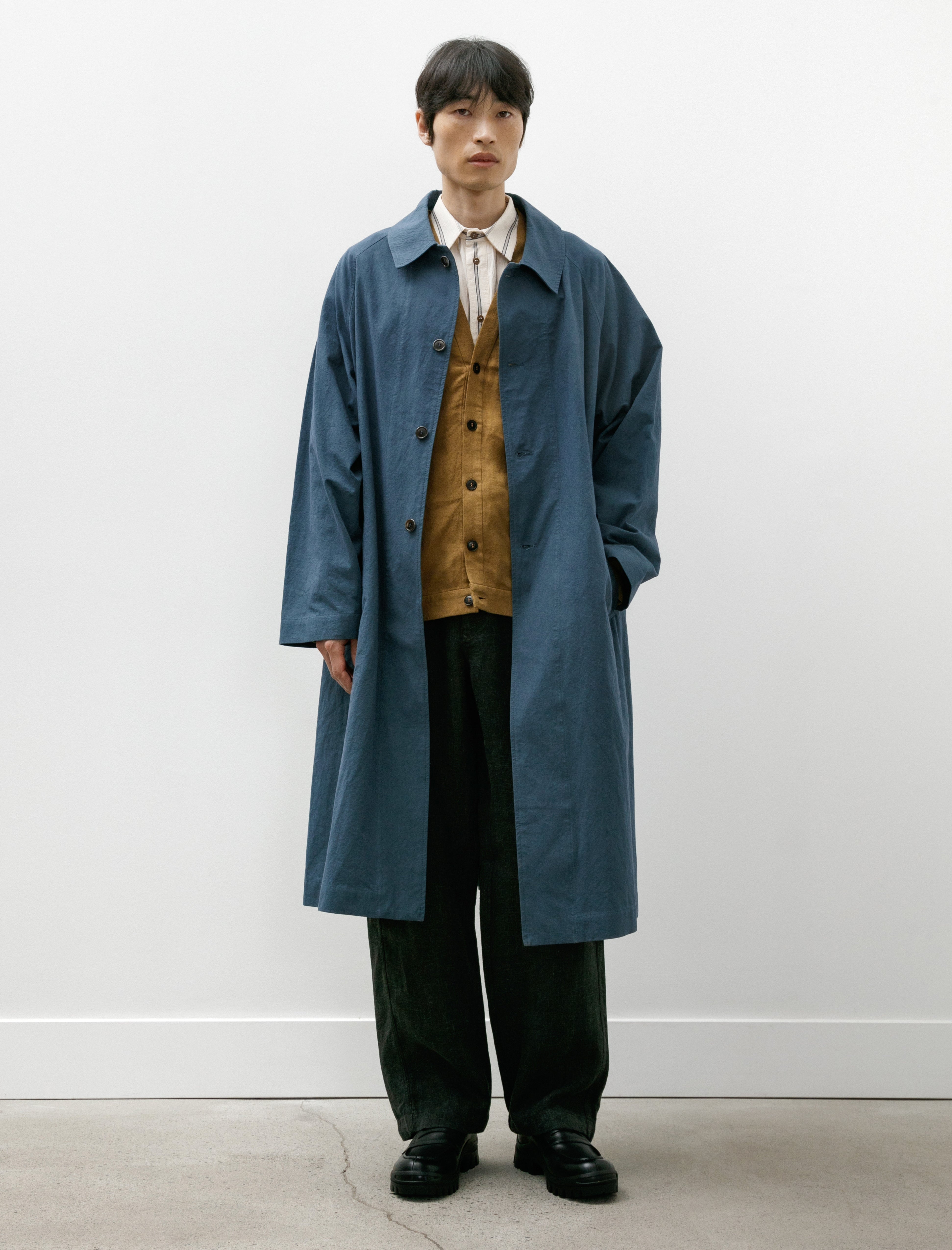 Frank Leder Washed Cotton Coat