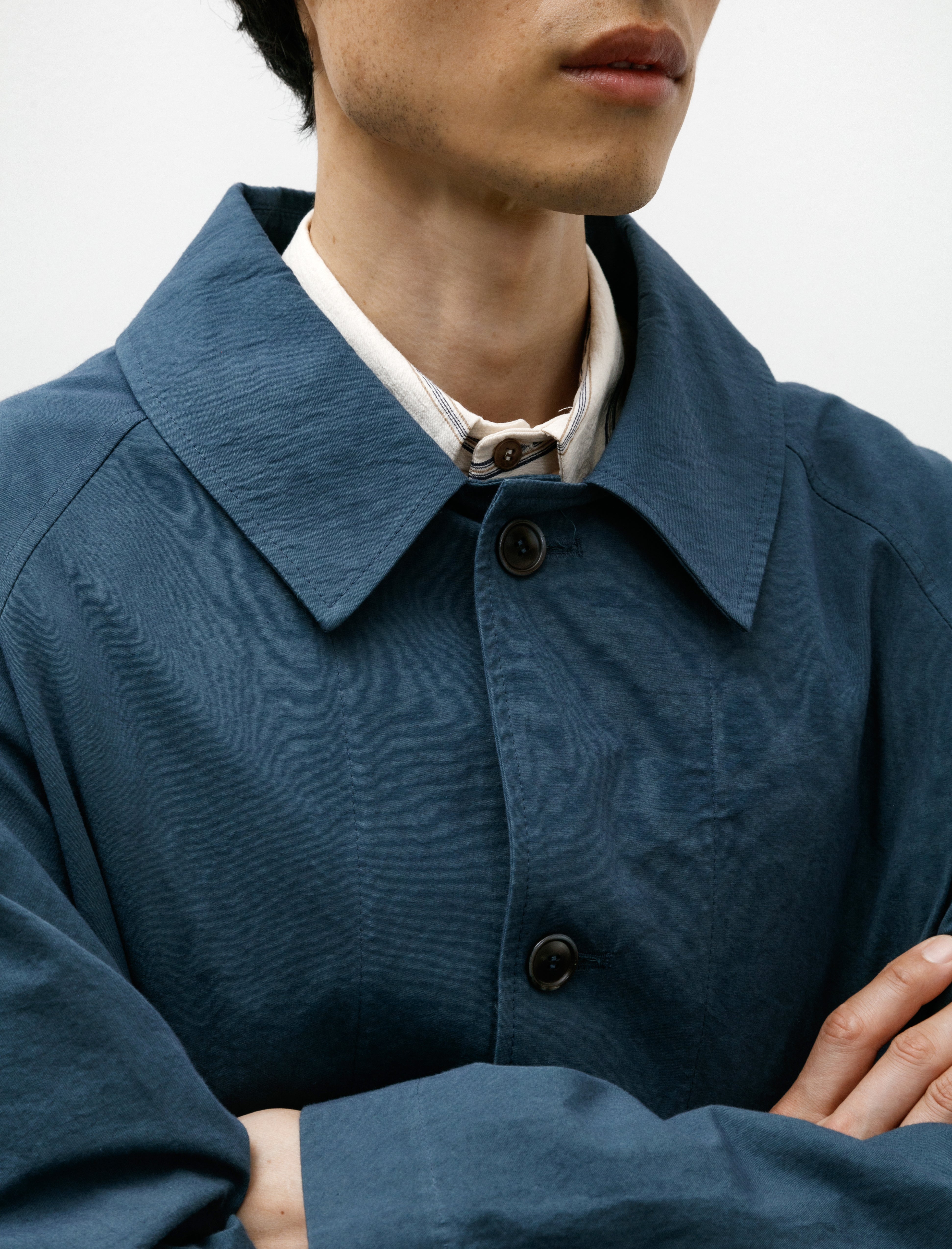 Frank Leder Washed Cotton Coat