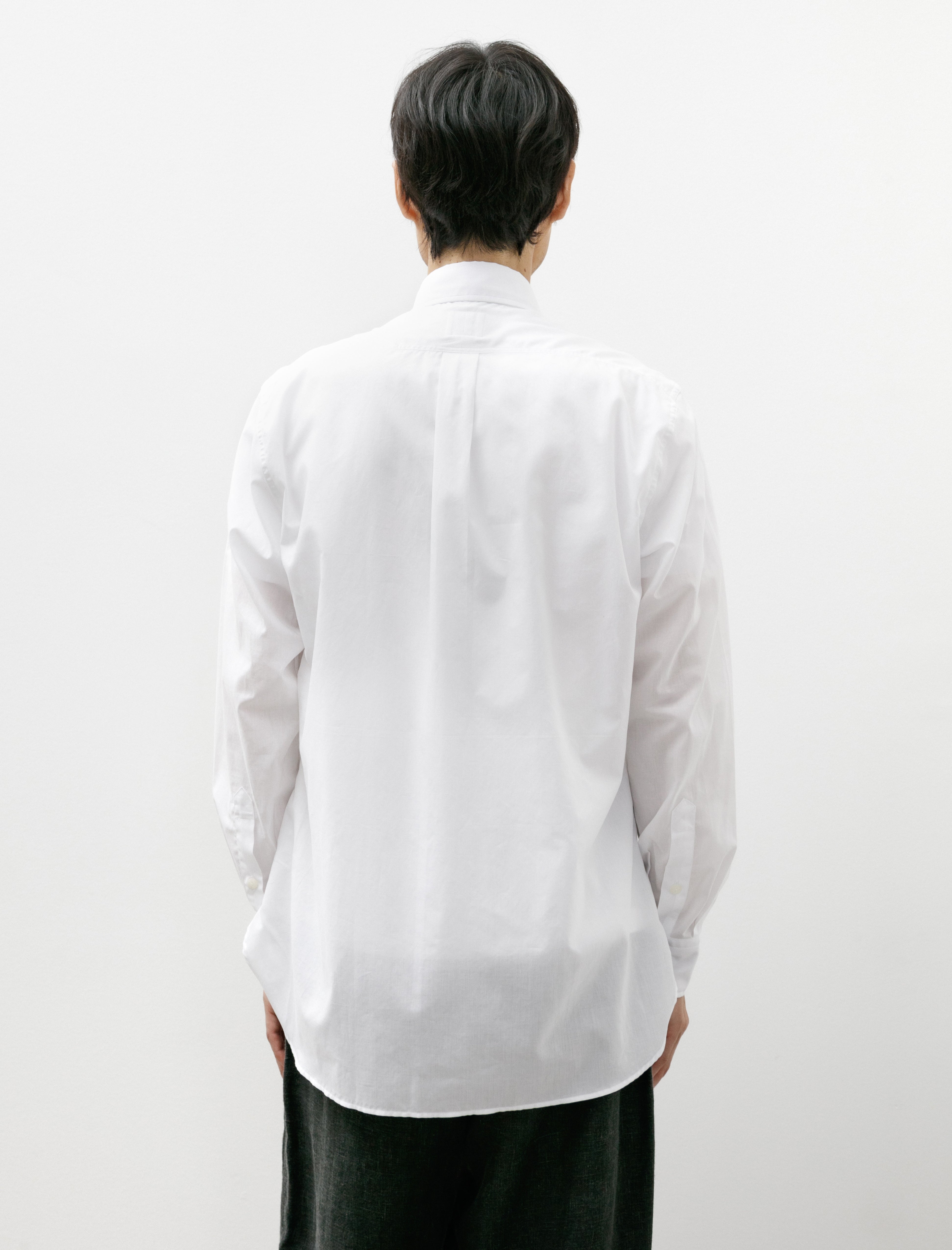 L.E.J 1 Pocket Officer's Shirt White