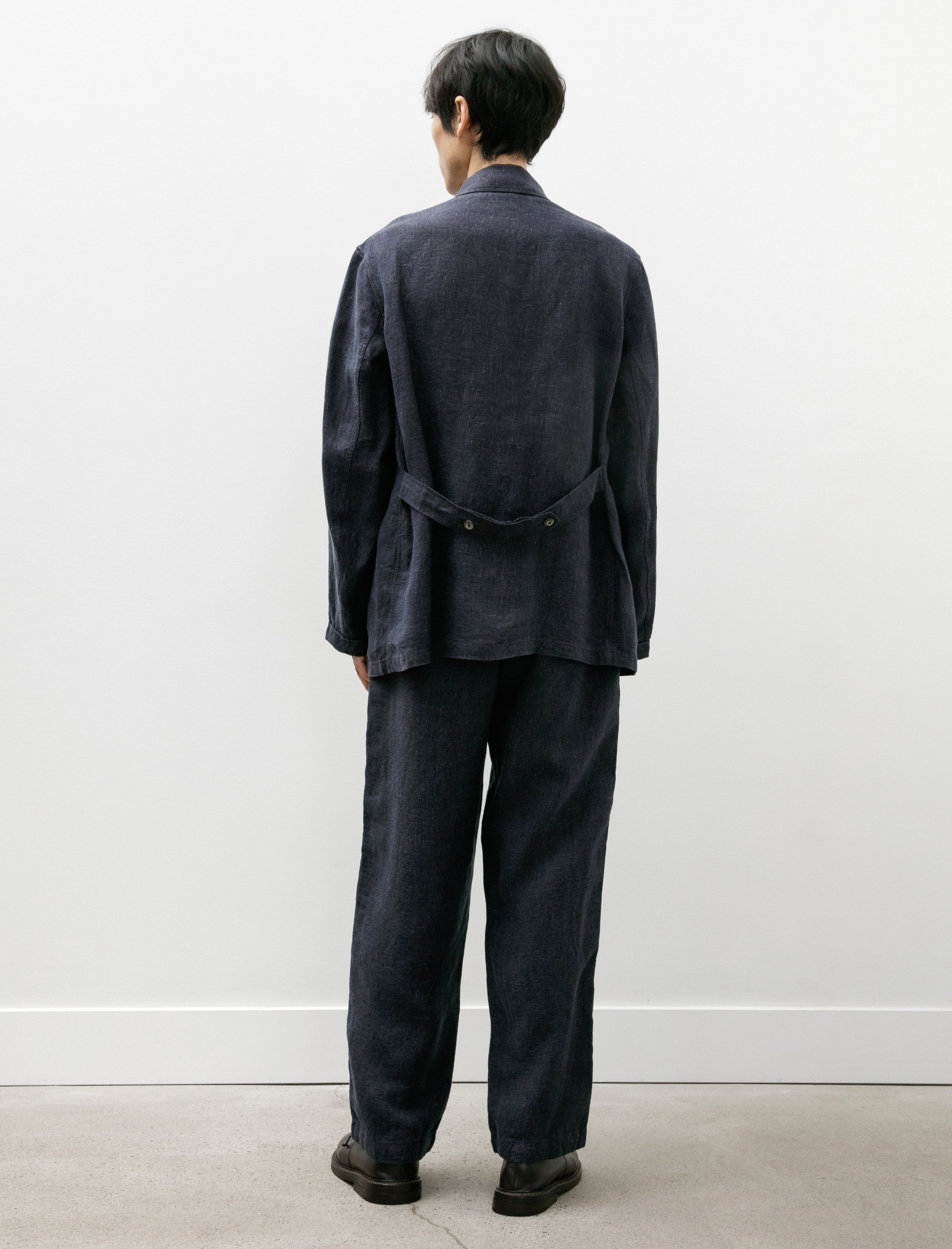 L.E.J Pat-a-Cake Linen Pants Navy