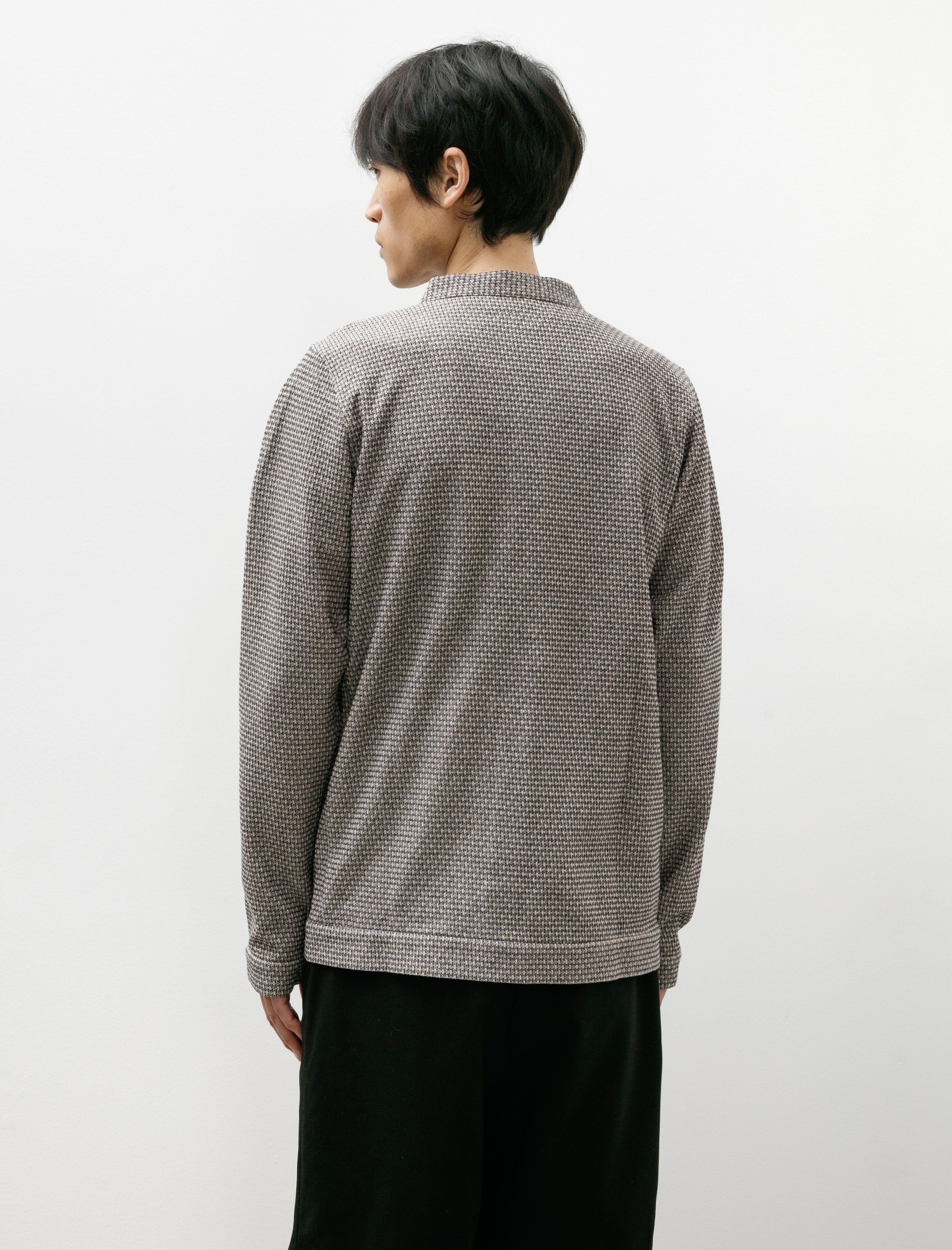 Frank Leder Cotton Knit Cardigan Grey