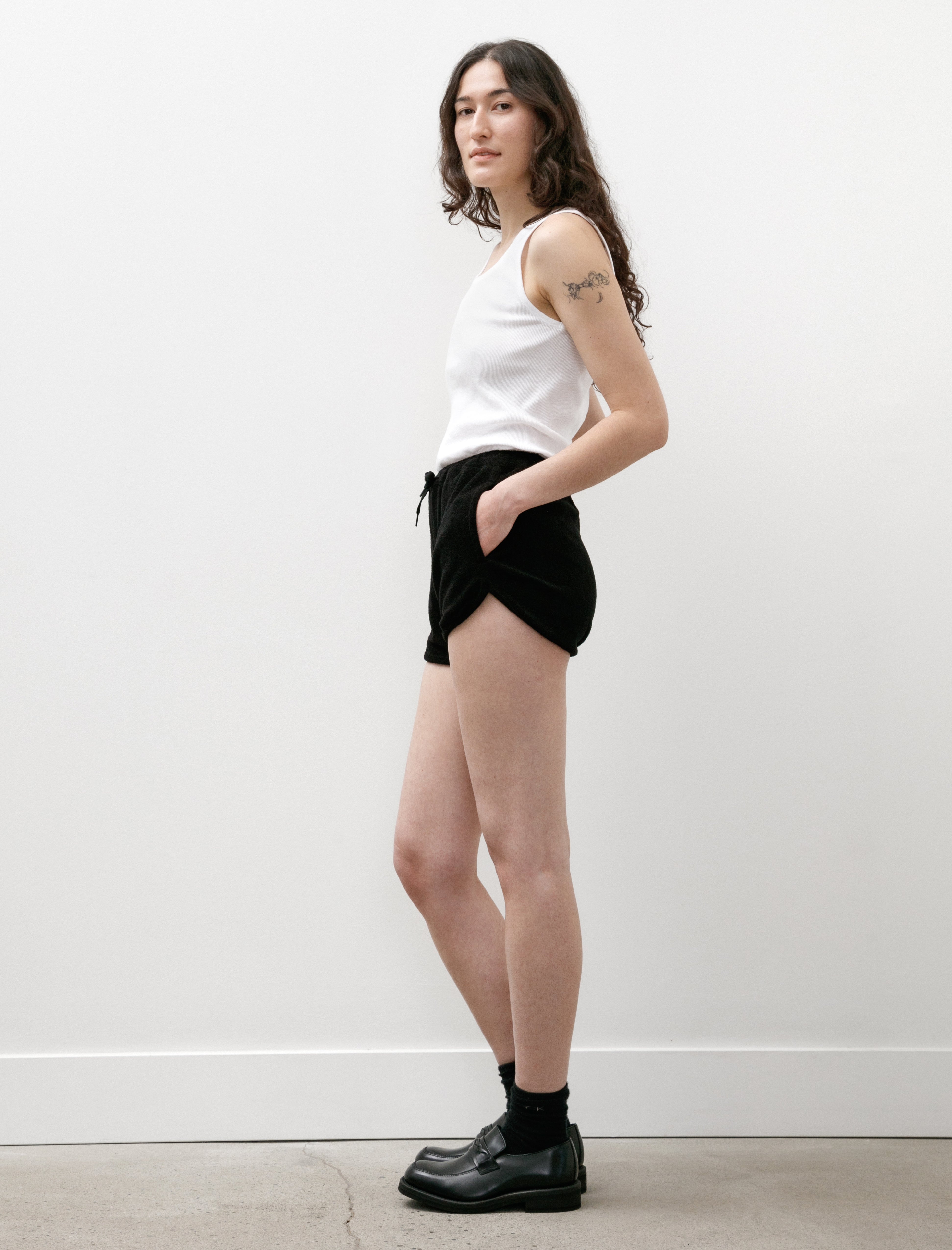 Comoli Pile Short Black