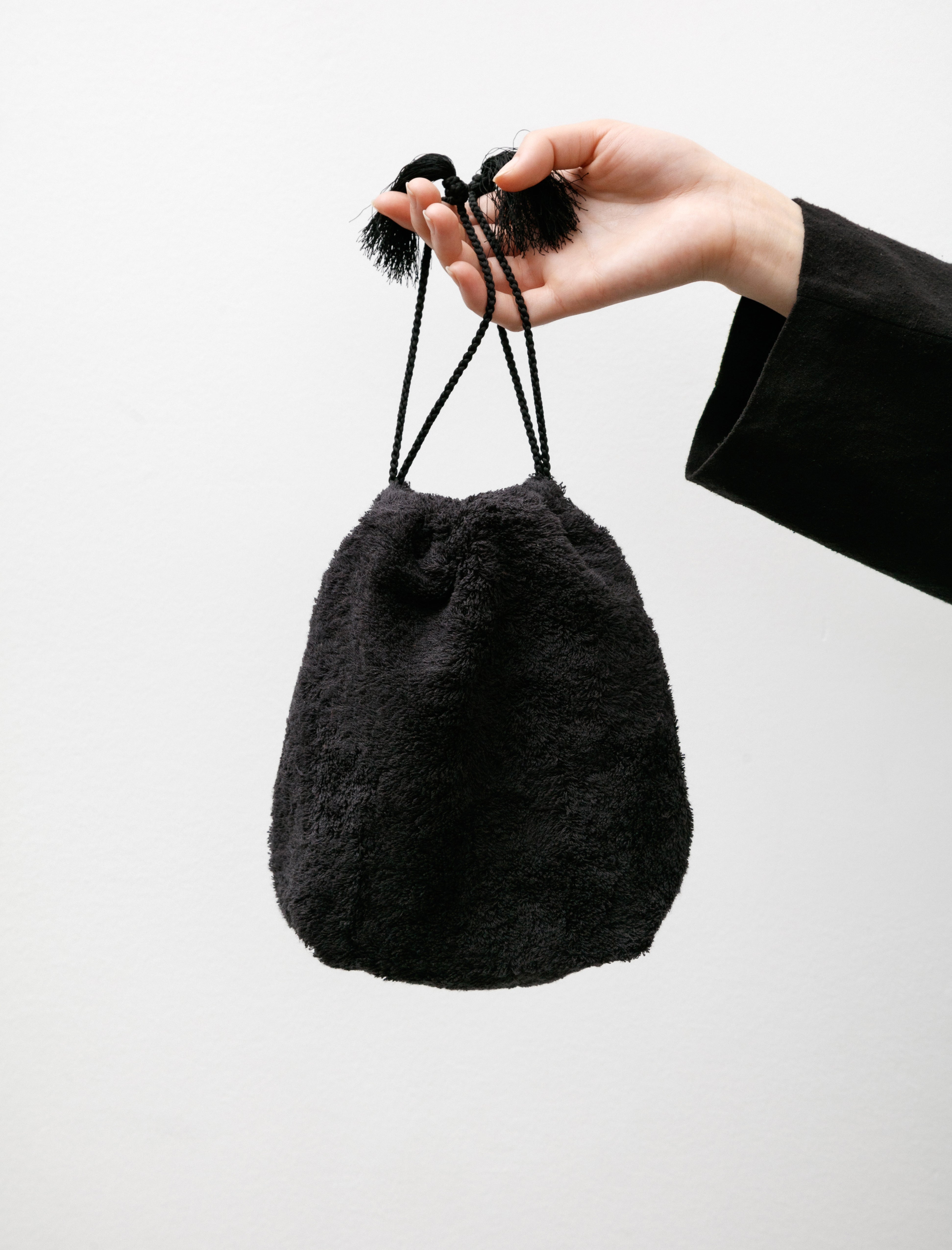 Comoli Pile Pouch Black