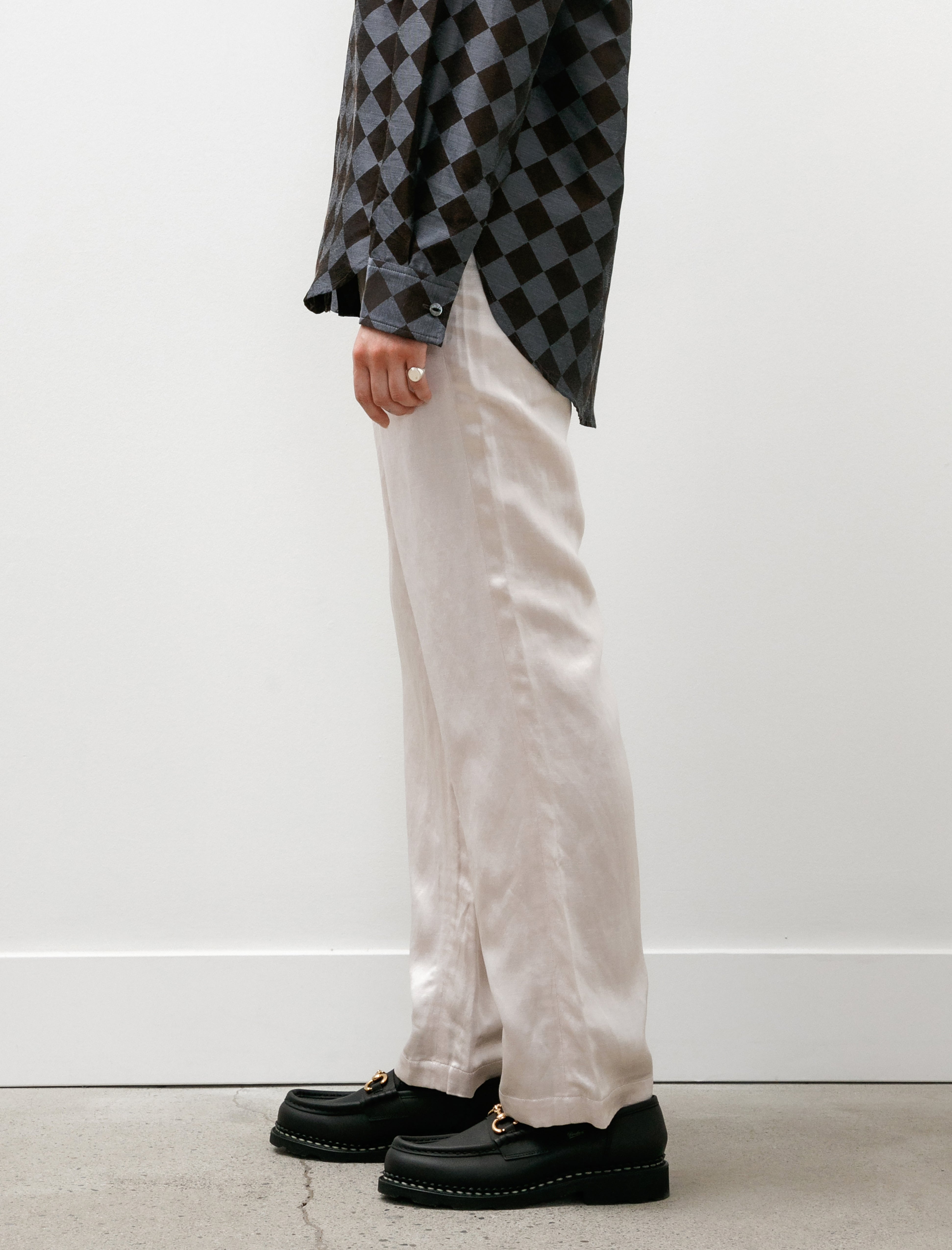 Needles String Easy Pants Beige Bright Kersey