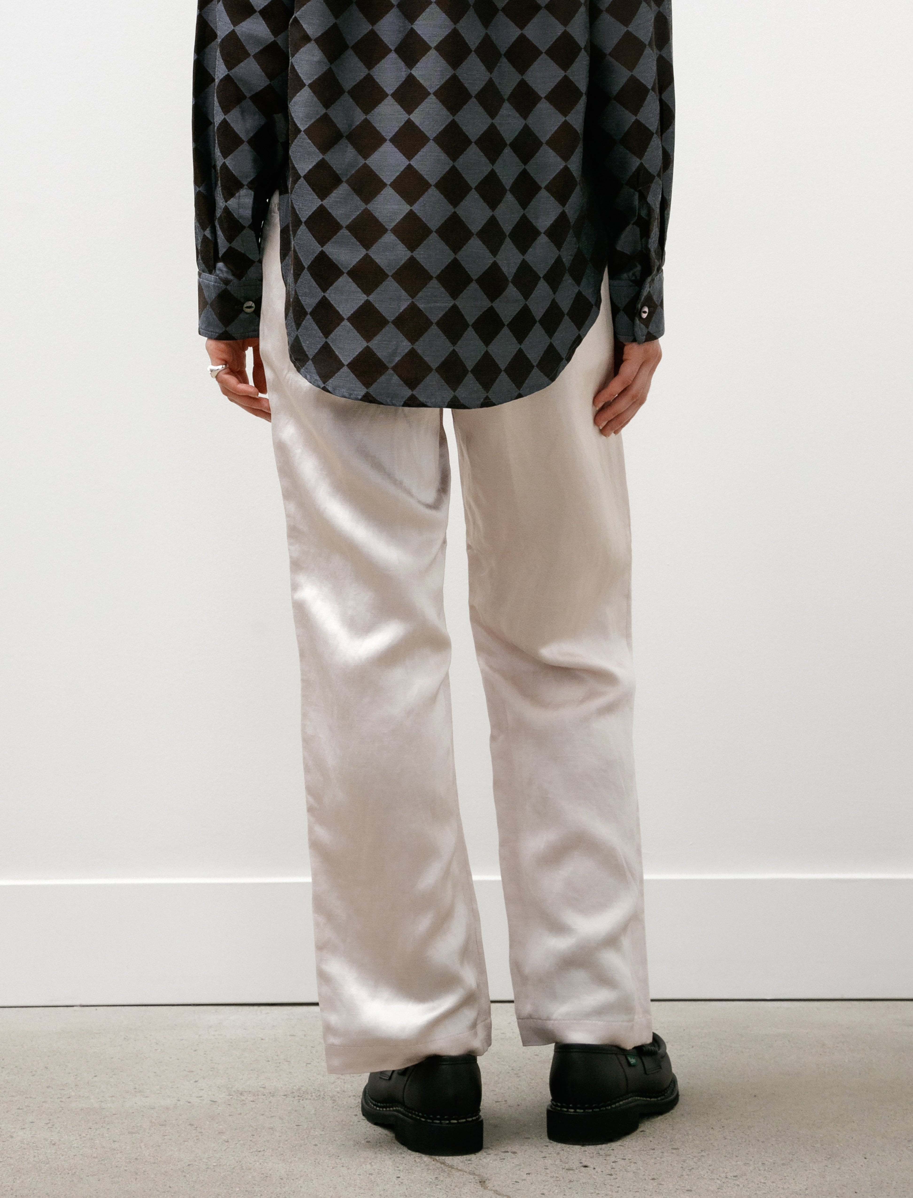 Needles String Easy Pants Beige Bright Kersey