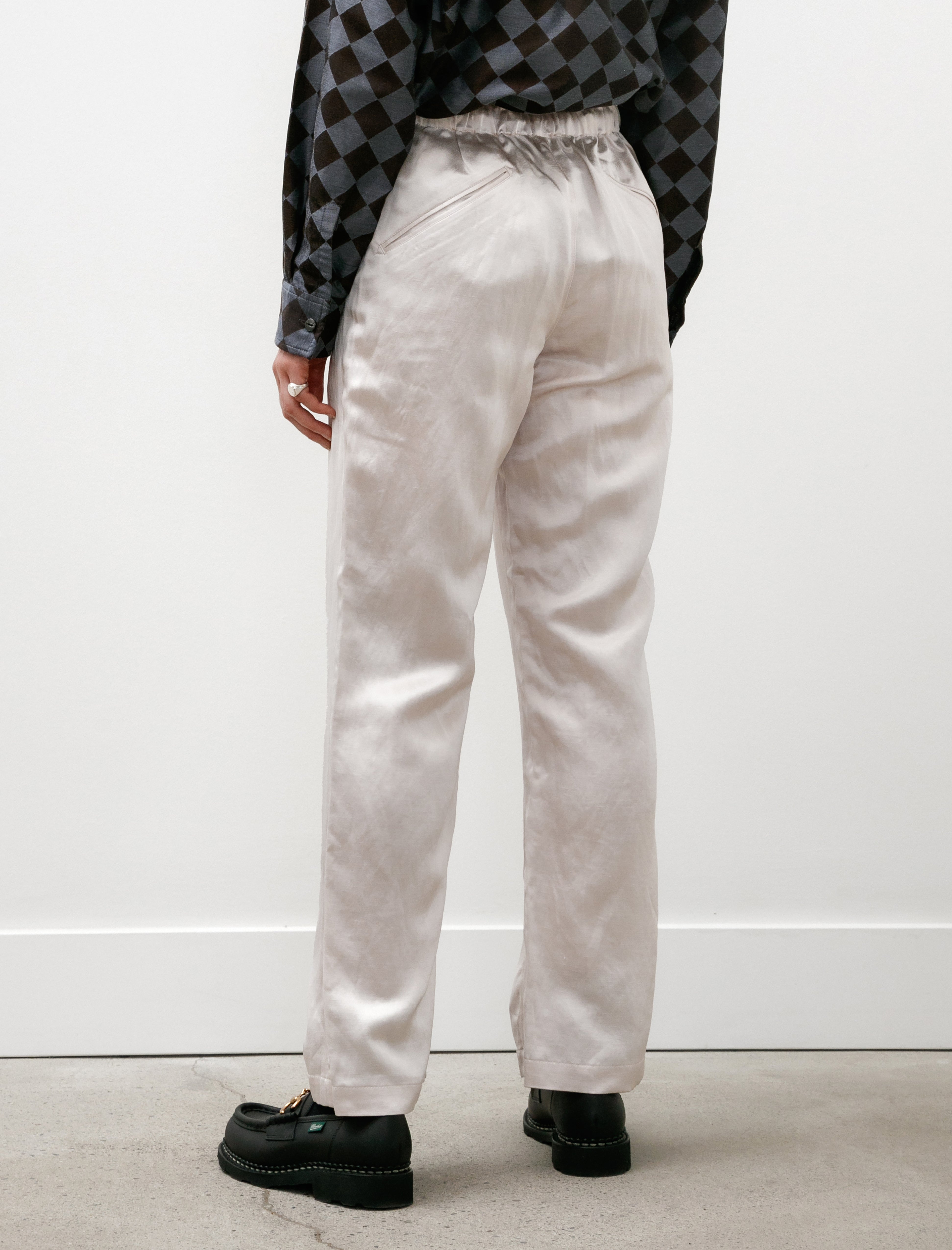 Needles String Easy Pants Beige Bright Kersey