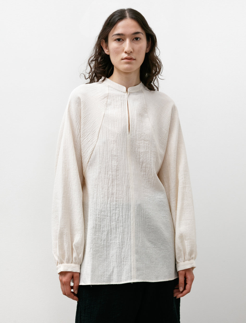 新品 STUDIO NICHOLSON × SUNSPEL Tシャツ MILK Studio Nicholson Seil Mattelasé Cotton Top Milk – Neighbour