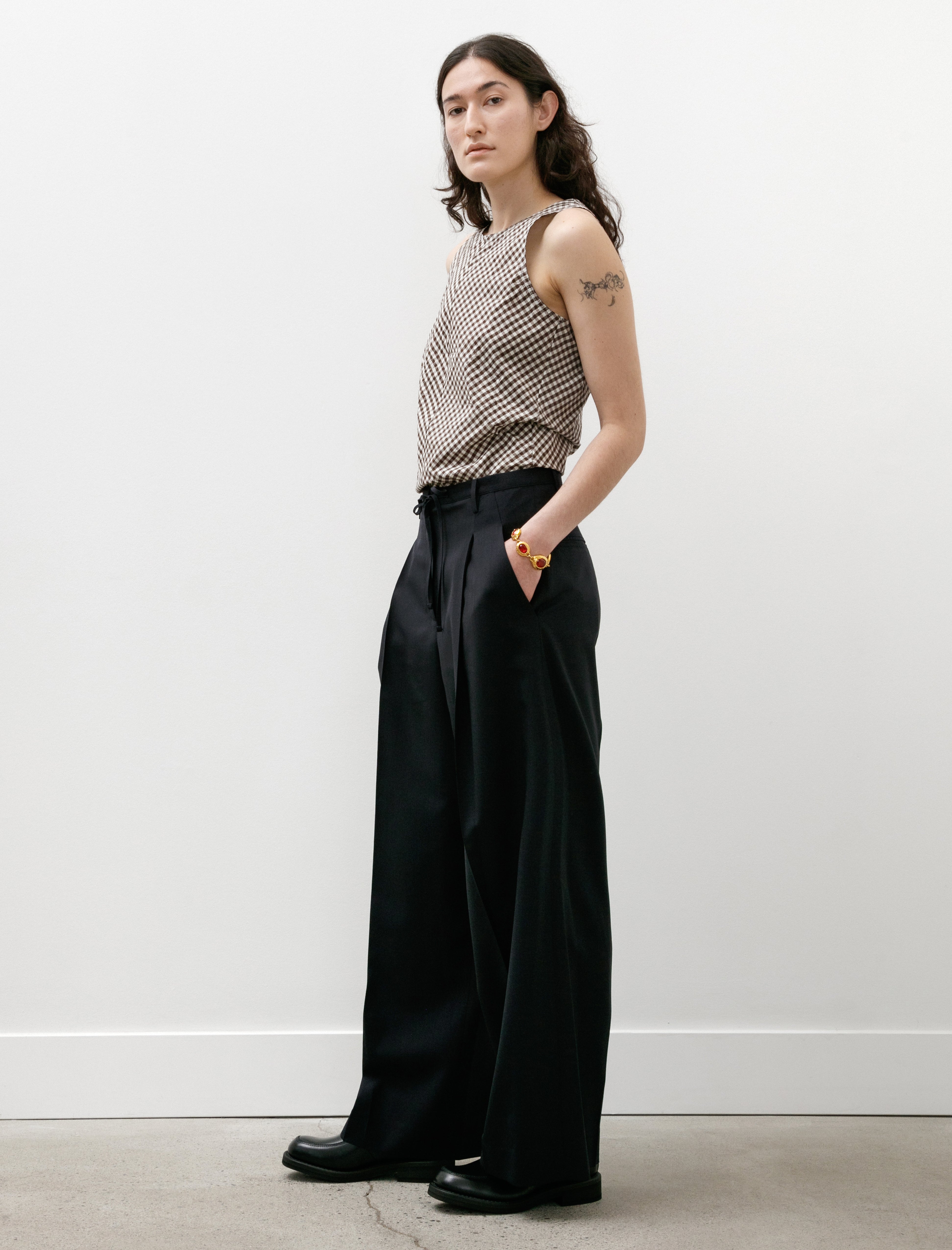 Hache Looove Pants Navy