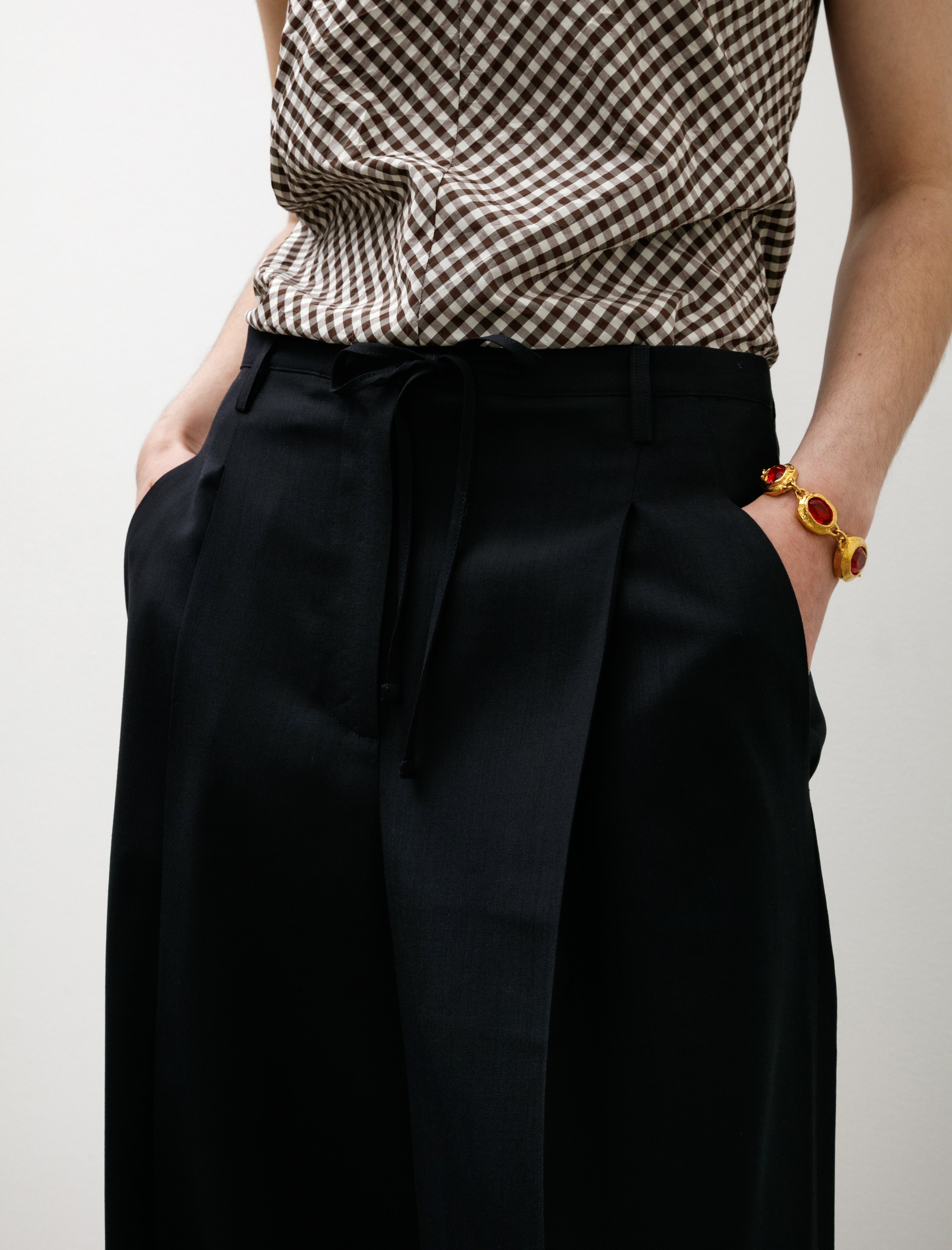 Hache Looove Pants Navy