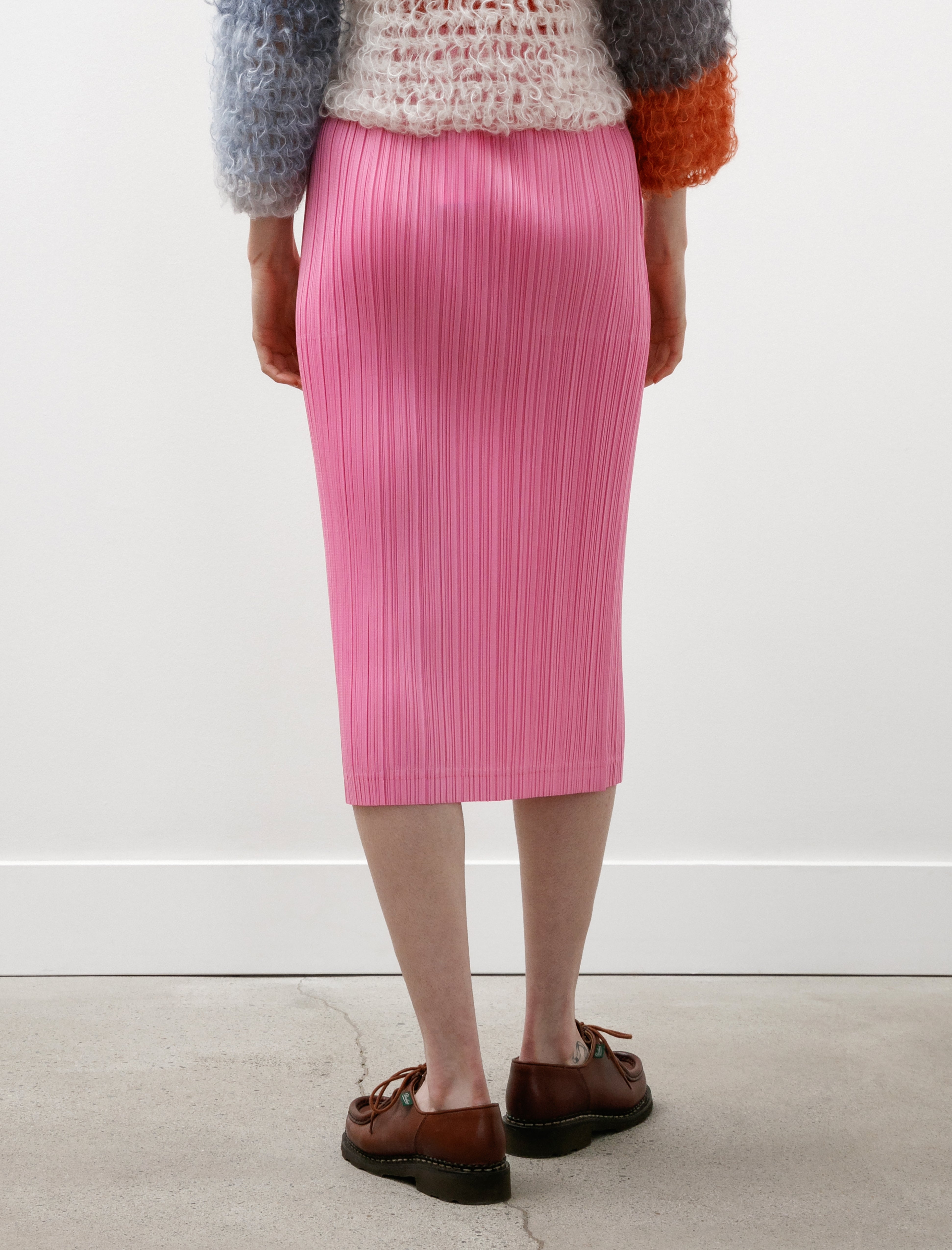 Pleats Please by Issey Miyake Loop Bottoms Skirt Pink