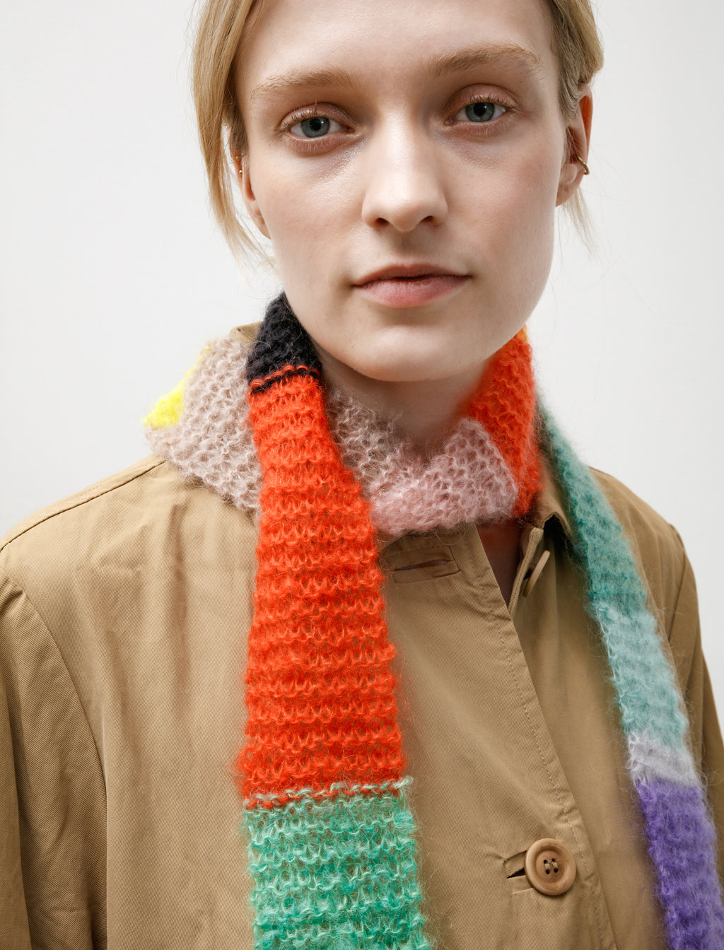 EDNA Multicolour Block Scarf – Neighbour