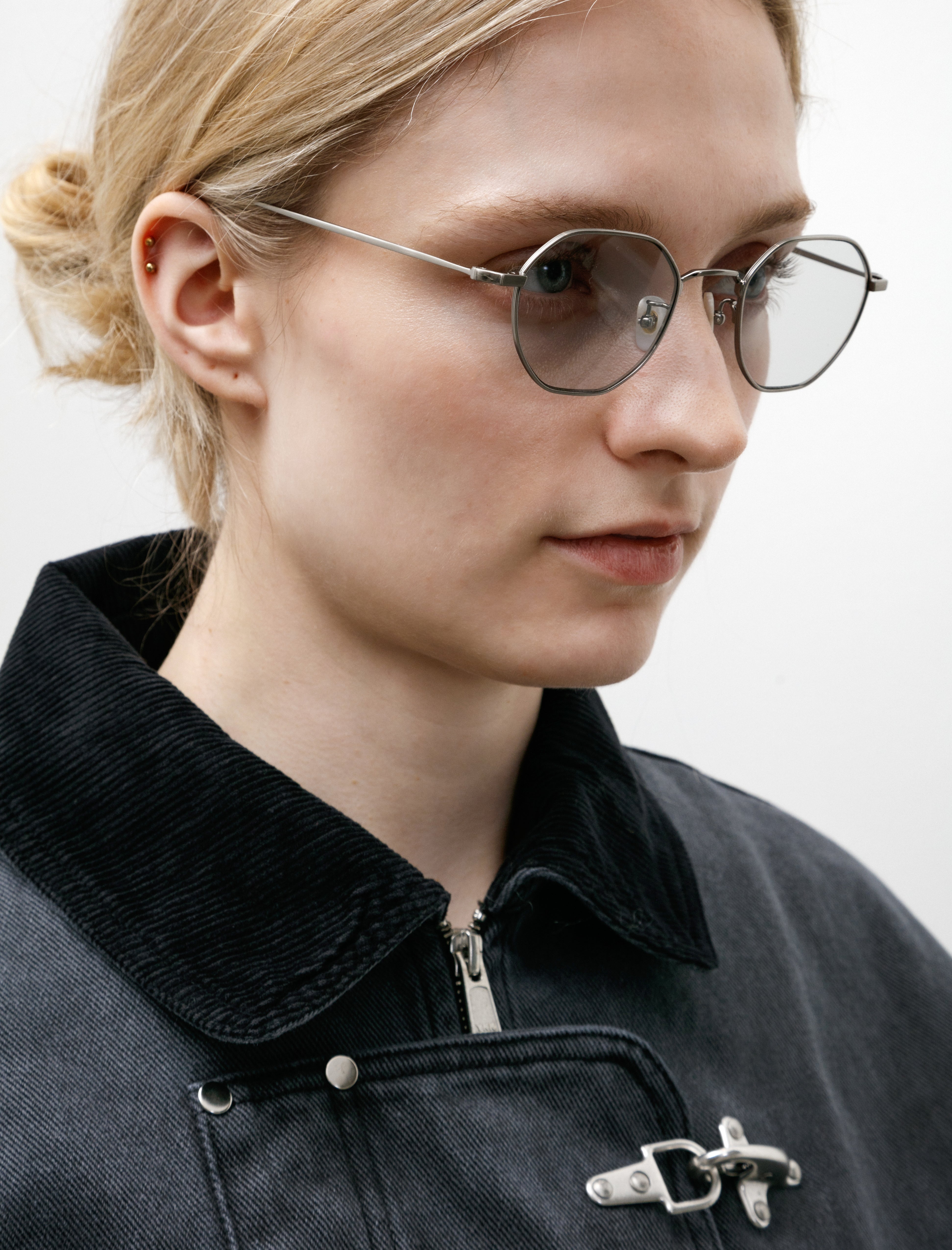 Dry Pond Colwin Sunglasses Silver/Light Grey