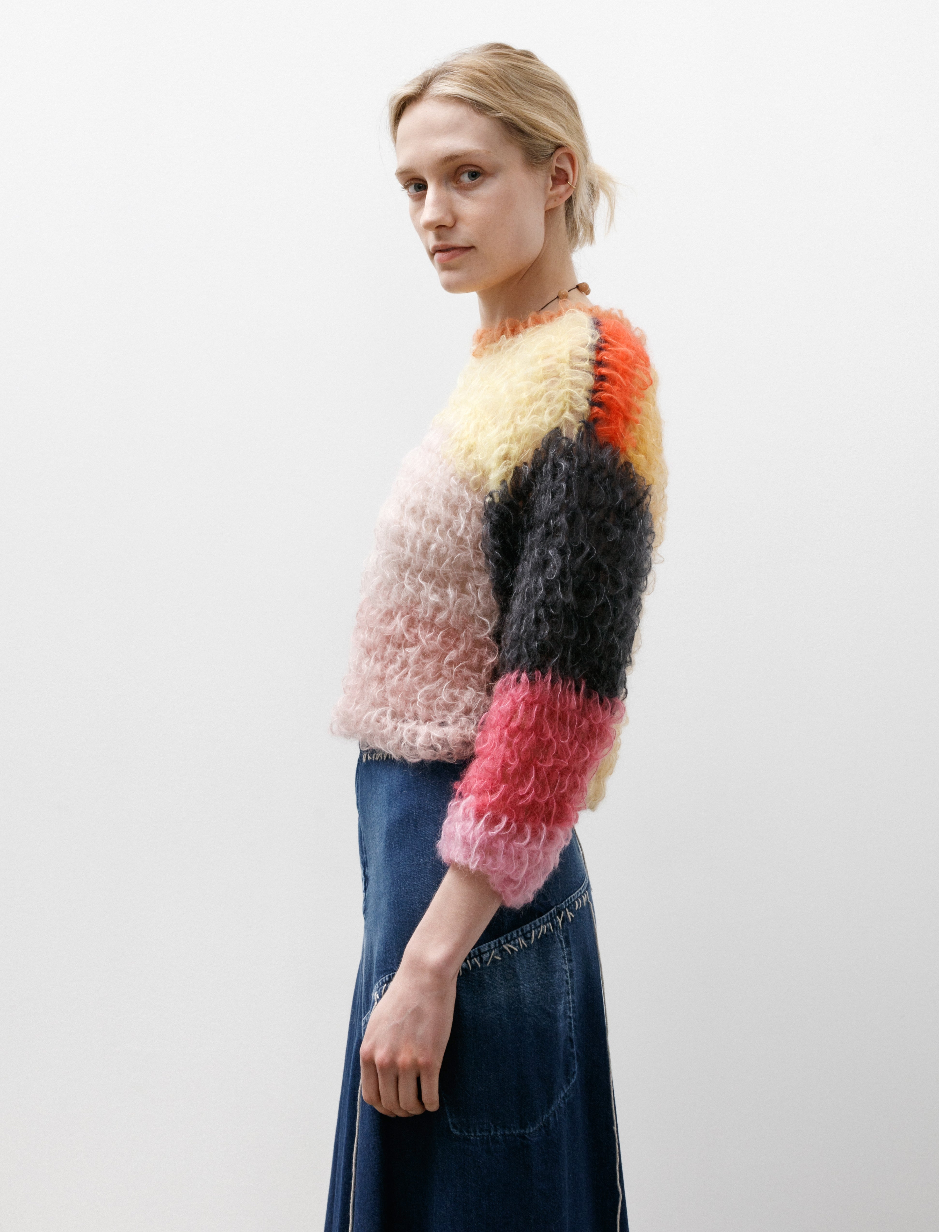 Baseball Shirt Citrus Yellow/Pinks