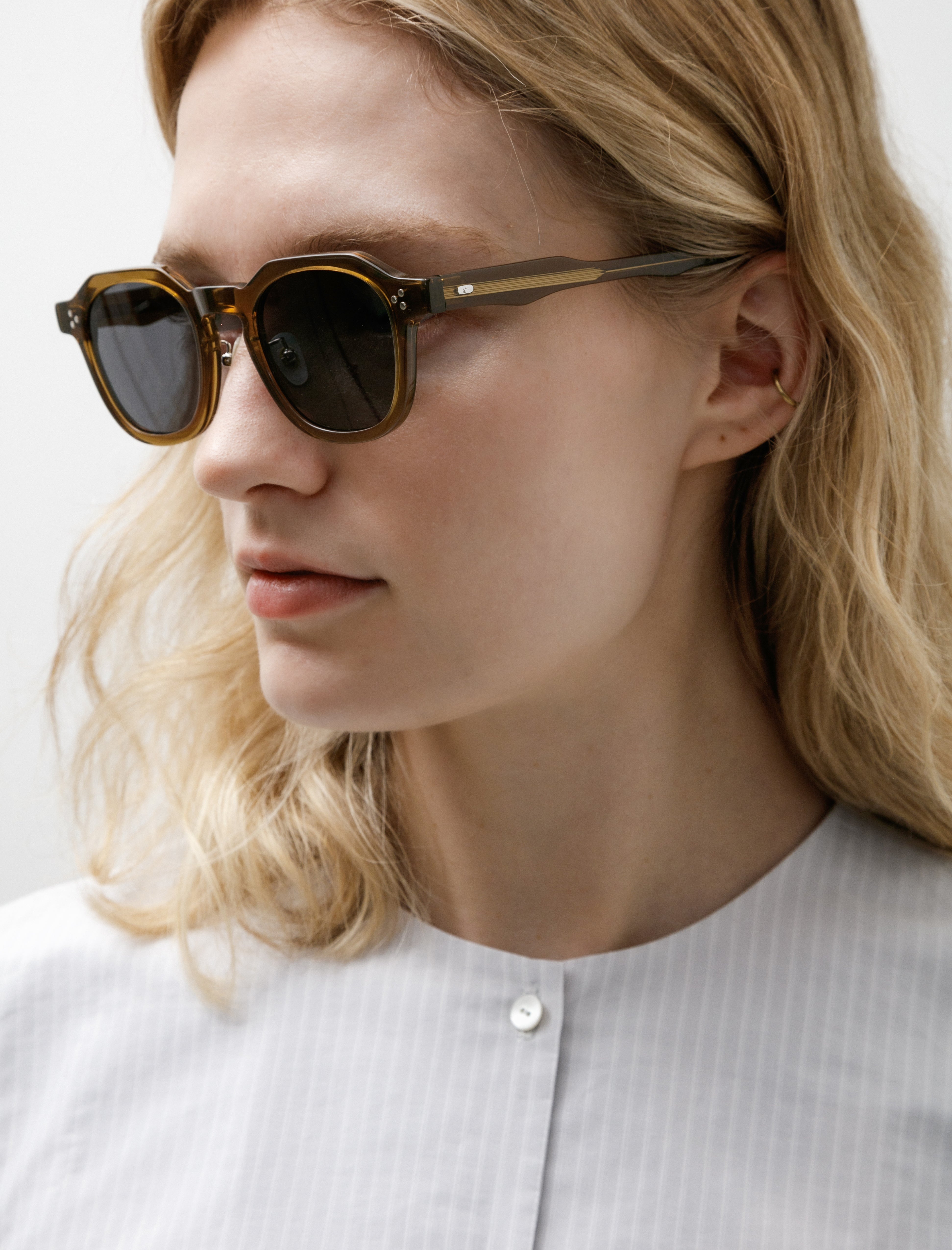 Dry Pond Salvi Sunglasses Olive/Dark Grey