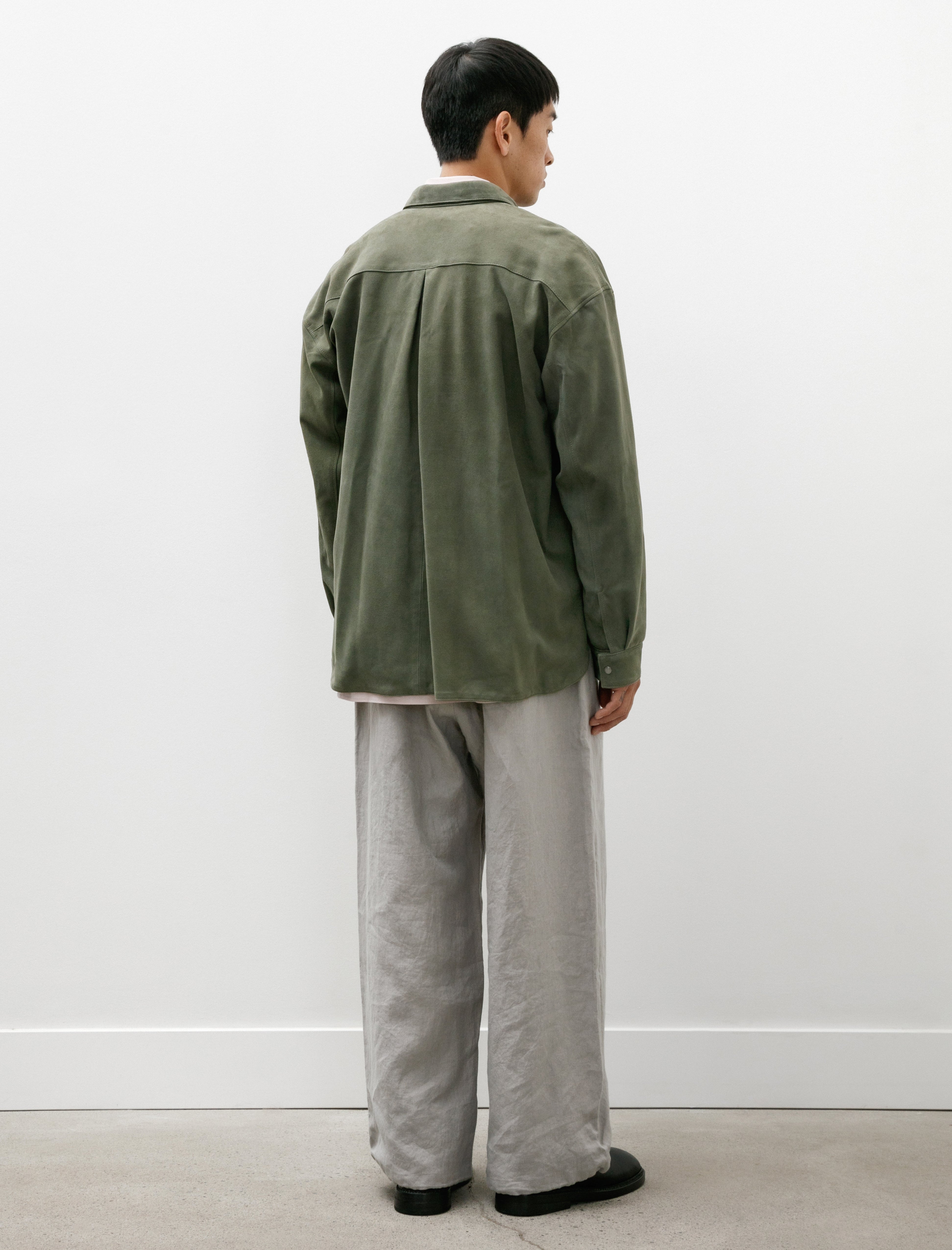 Polyploid Over Pants C Light Grey