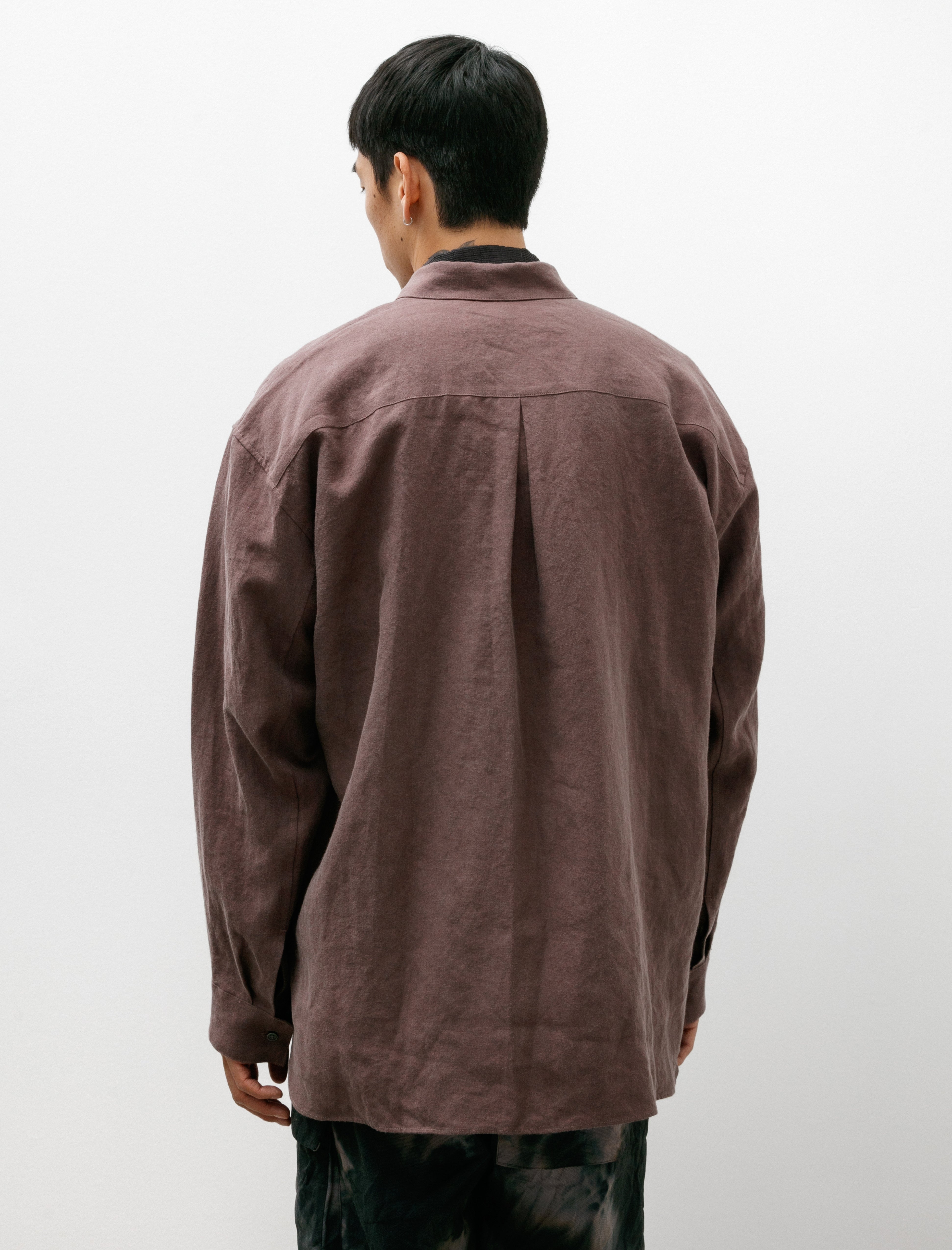 Polyploid Shirt Jacket C Dark Berry