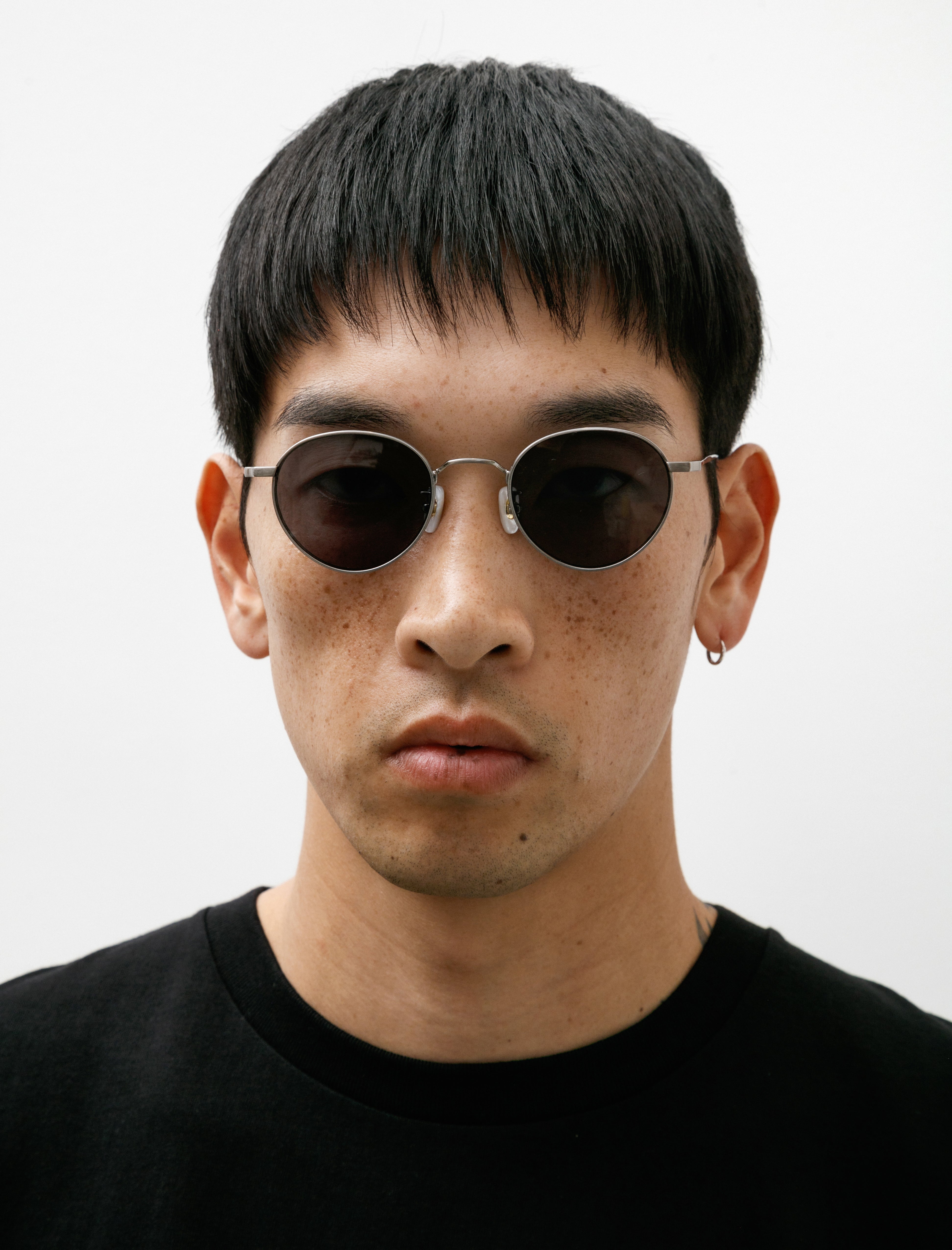 Dry Pond Gunton Sunglasses Silver/Dark Grey