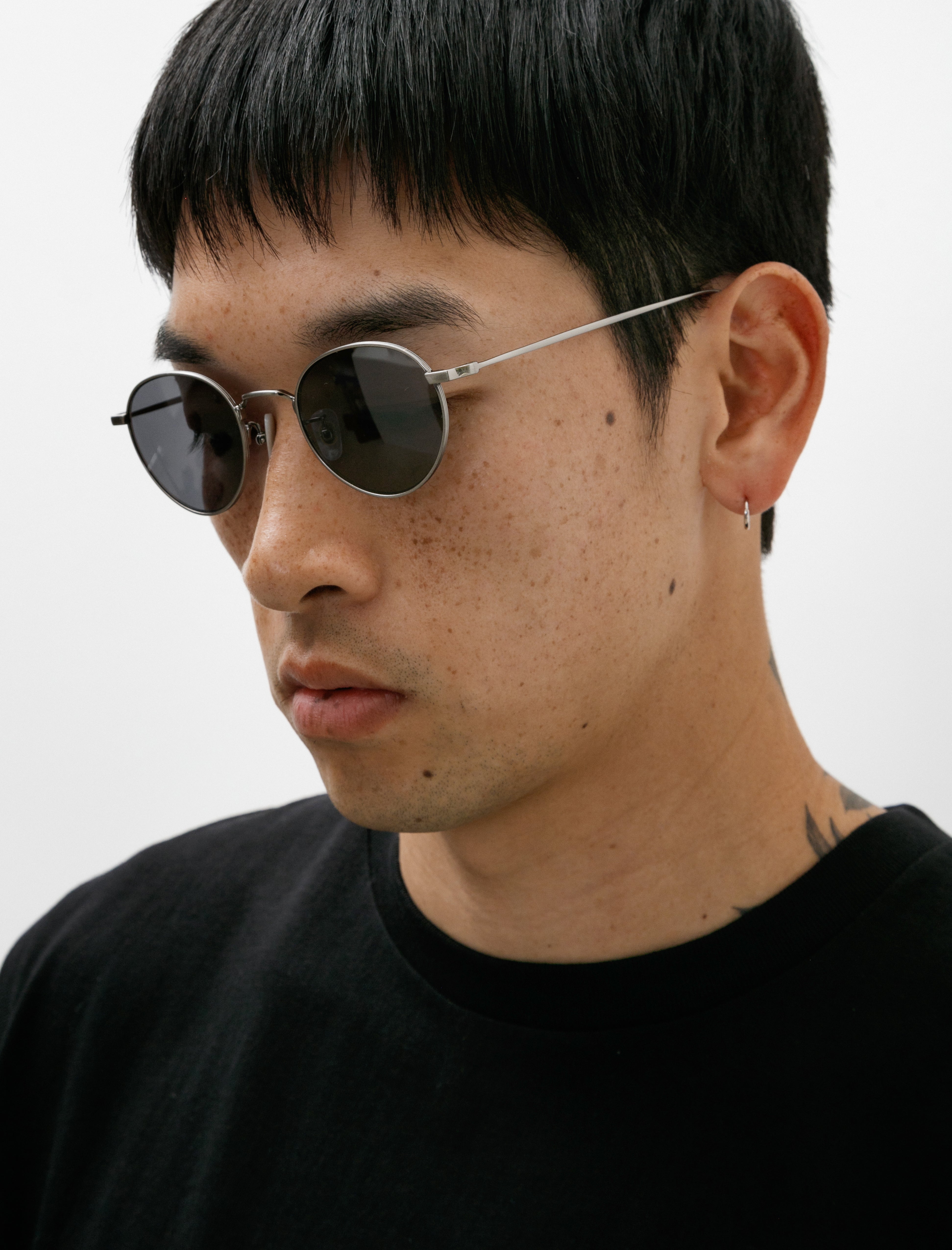 Dry Pond Gunton Sunglasses Silver/Dark Grey