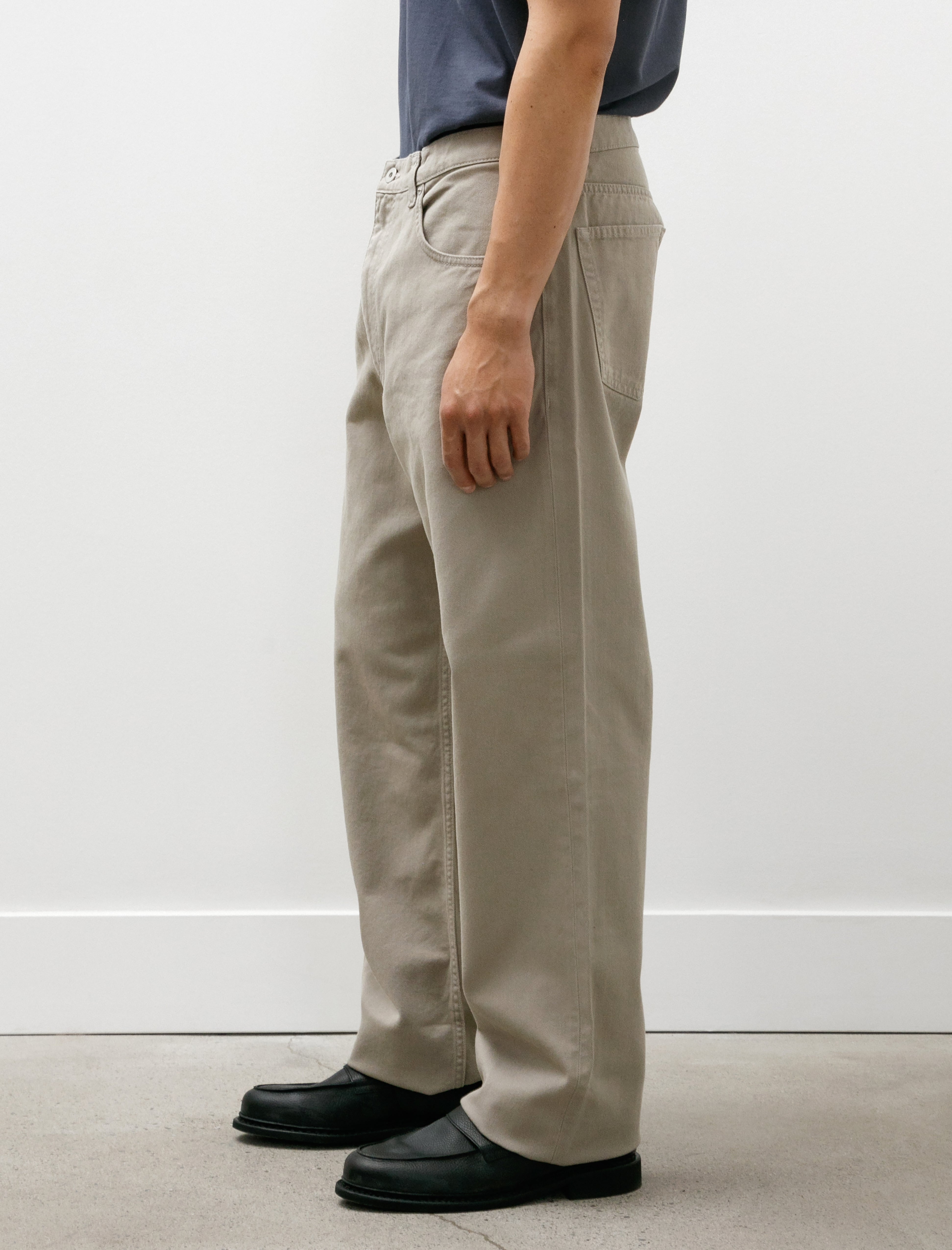 Norse Projects Mogens Relaxed 5 Pocket Heavy Twill Clay