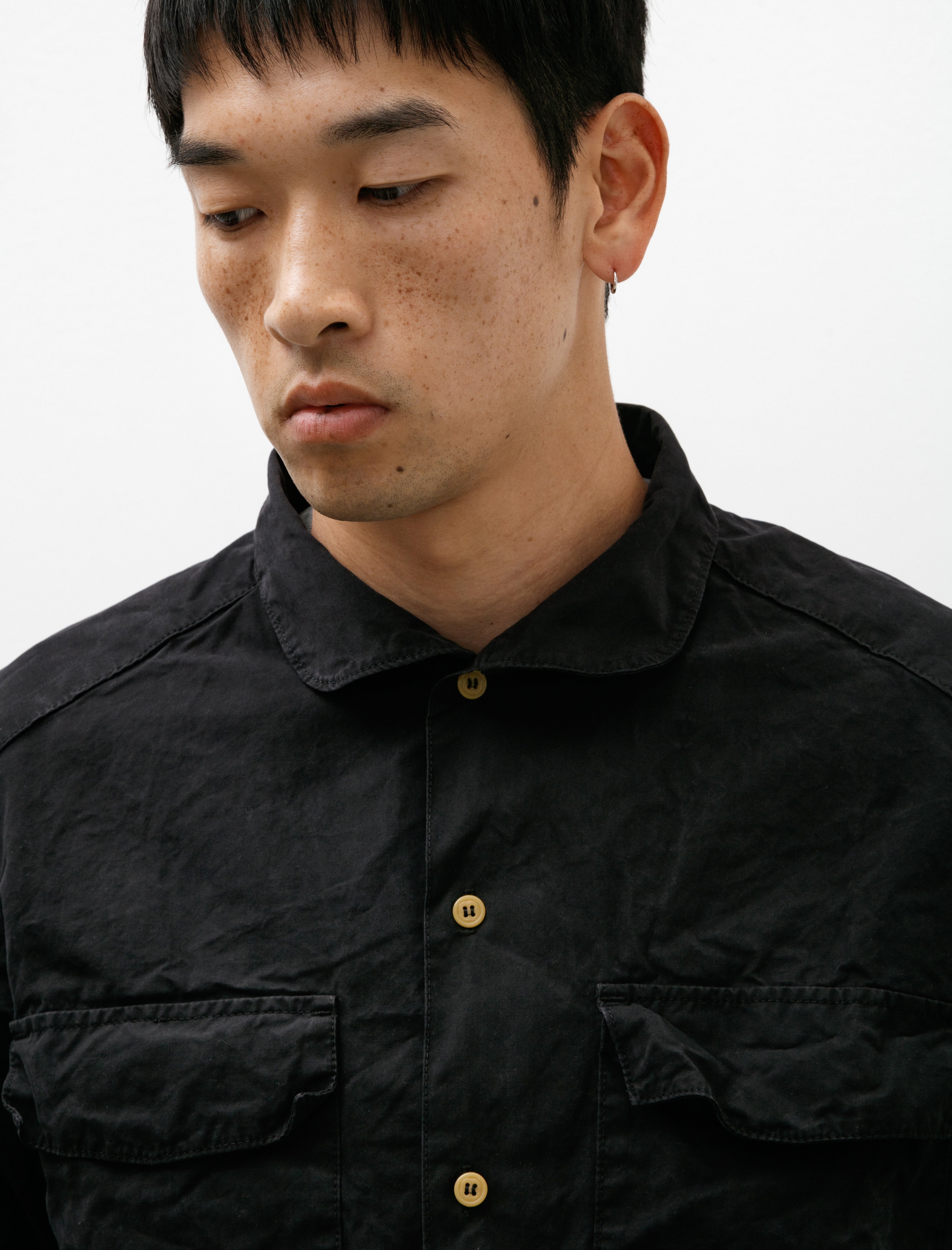 Working Work 8 Long Sleeve Trap Shirt Peached Beach Tar