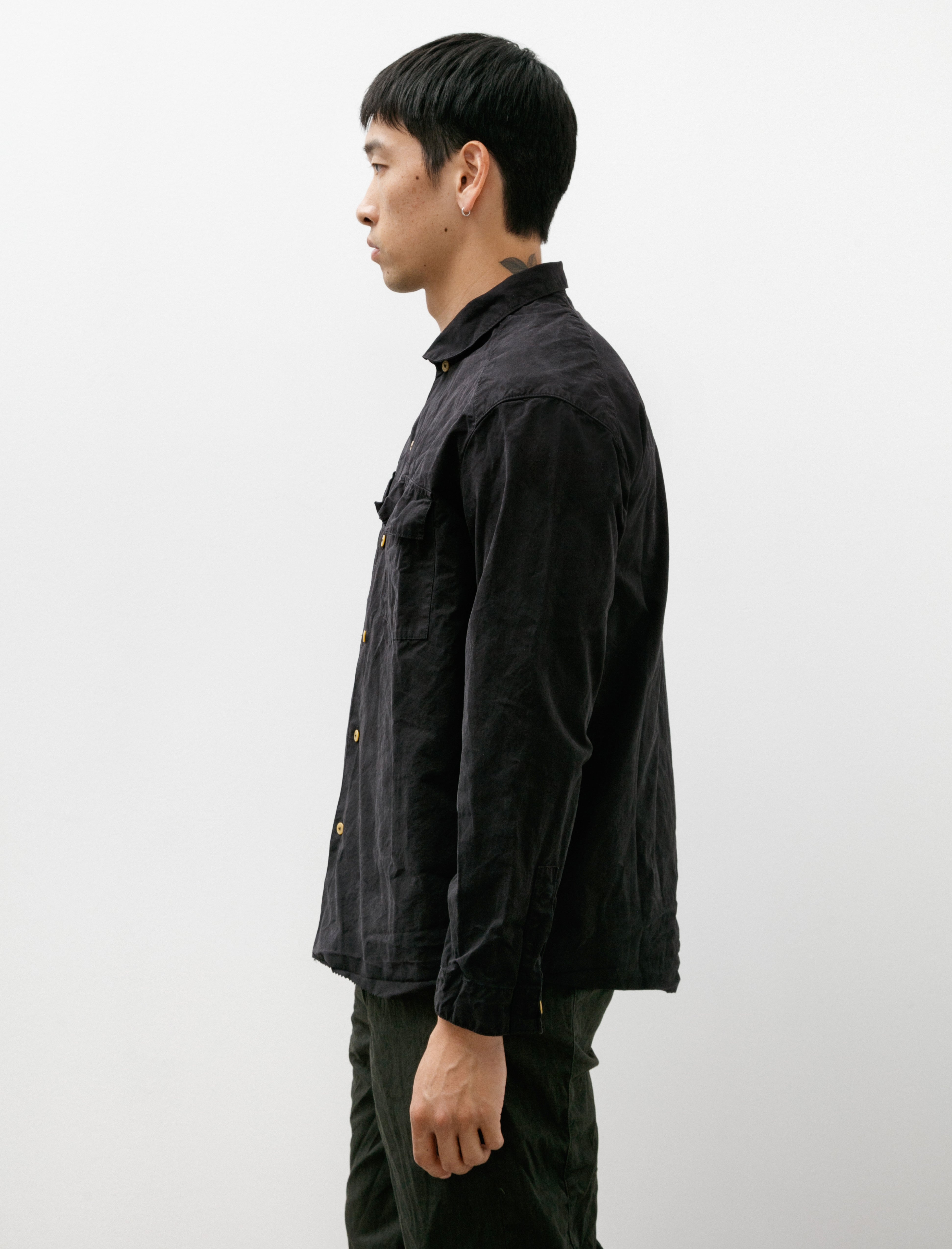 Working Work 8 Long Sleeve Trap Shirt Peached Beach Tar