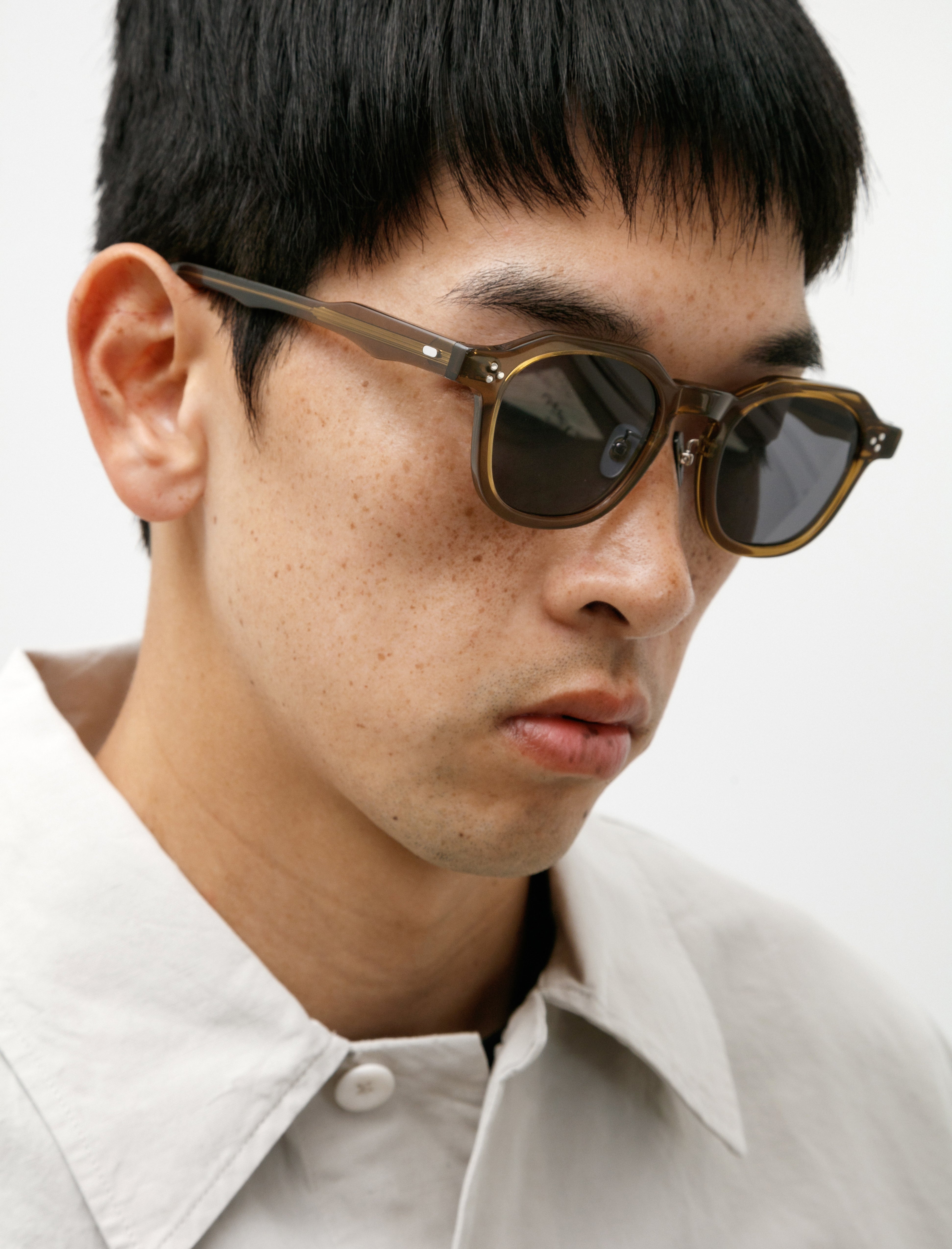 Dry Pond Salvi Sunglasses Olive/Dark Grey