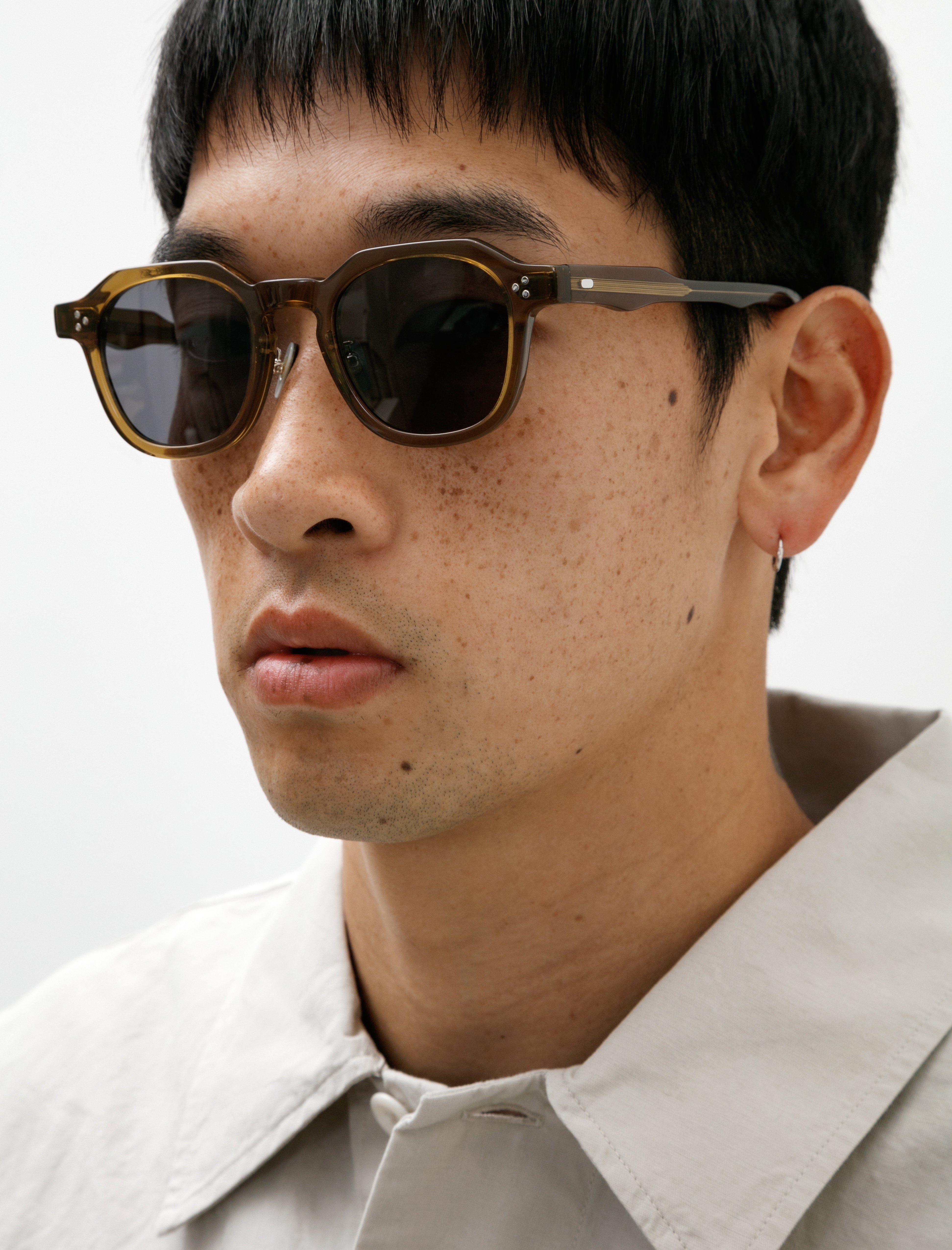 Dry Pond Salvi Sunglasses Olive/Dark Grey